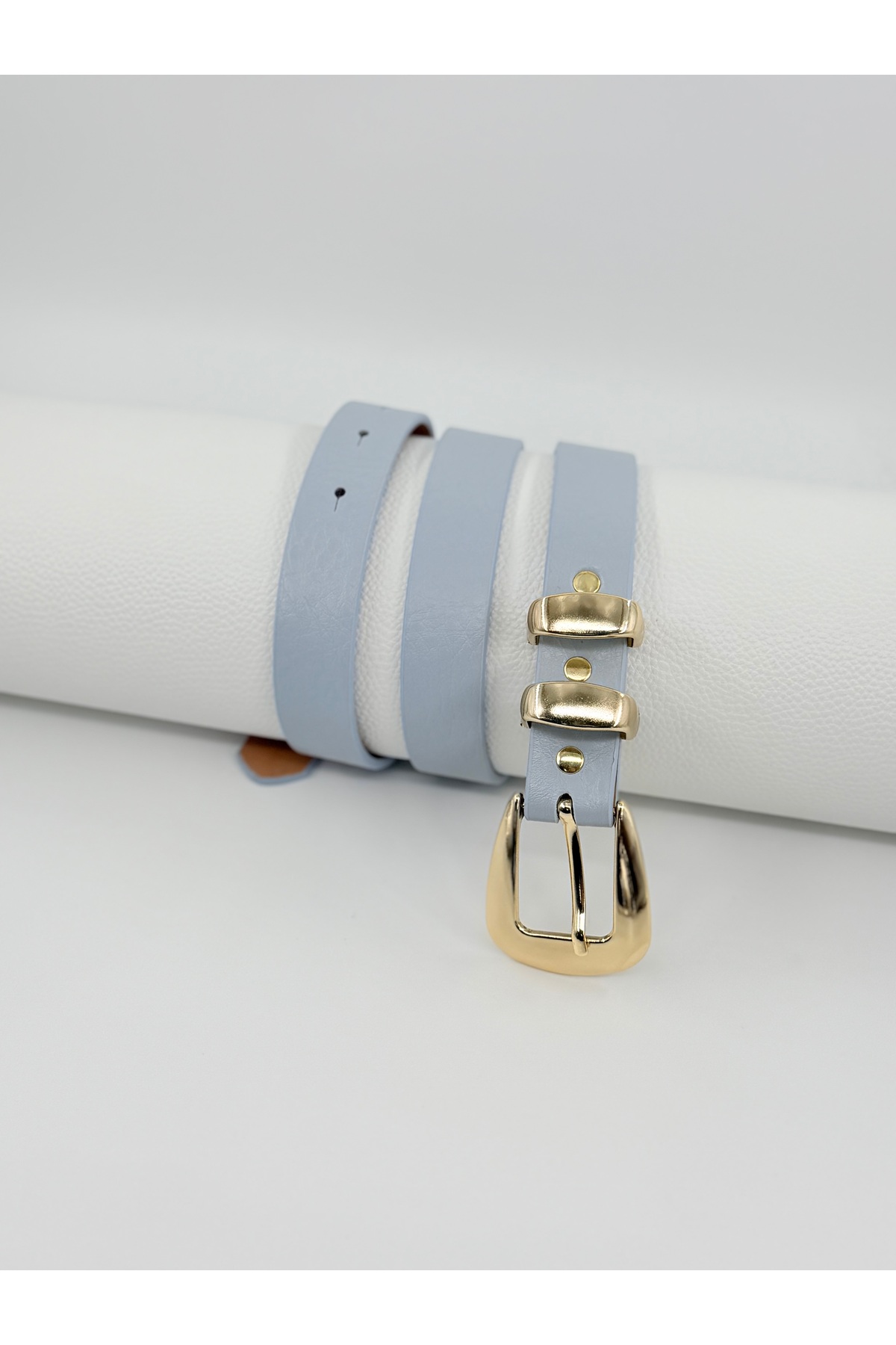 Pantastic Jeans 2.5 cm gold tokalı
