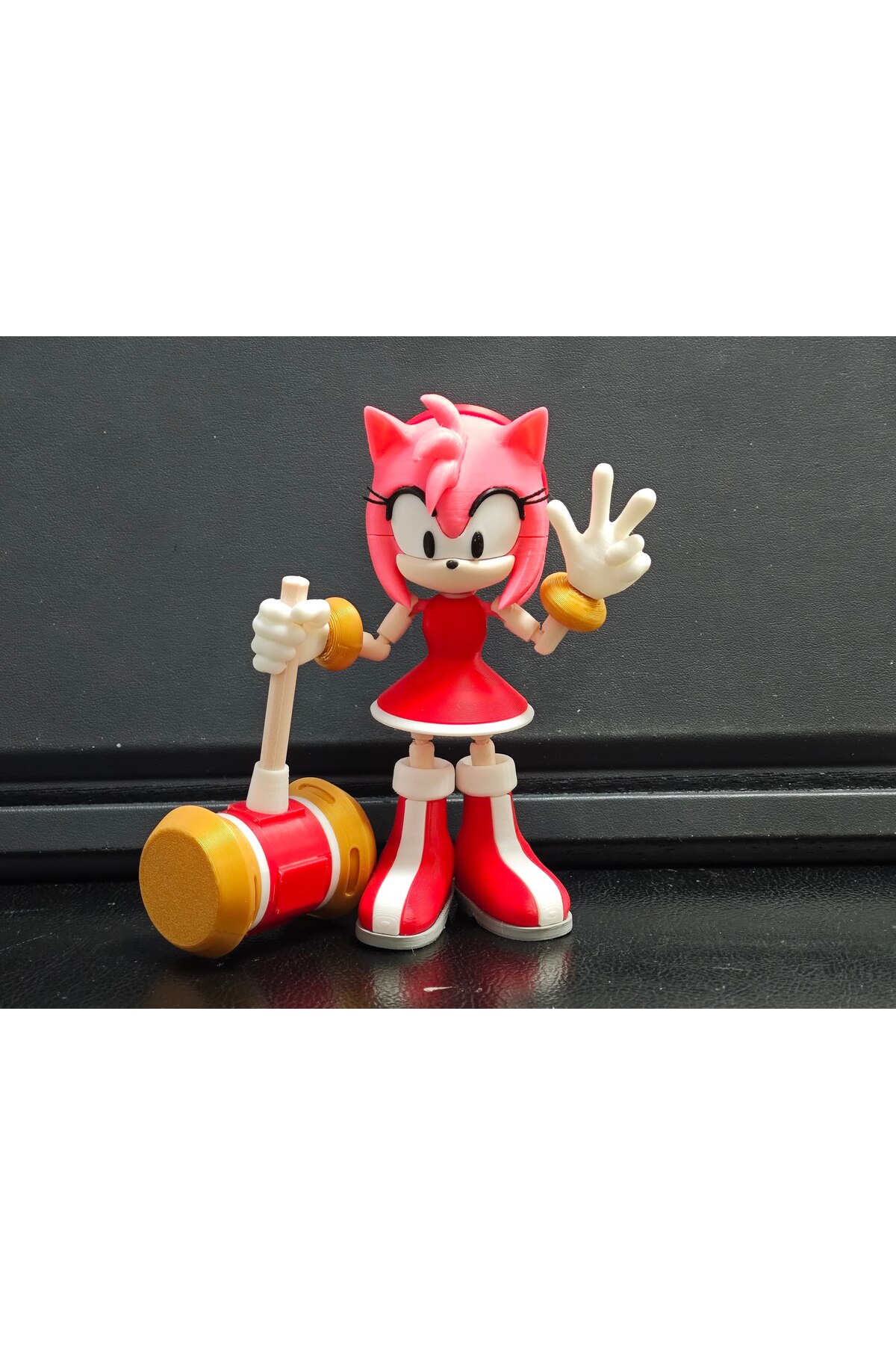 amy様 Modellio3D Amy Rose Figür 15 cm (Pozlanabilir) - Fiyatı, Yorumları