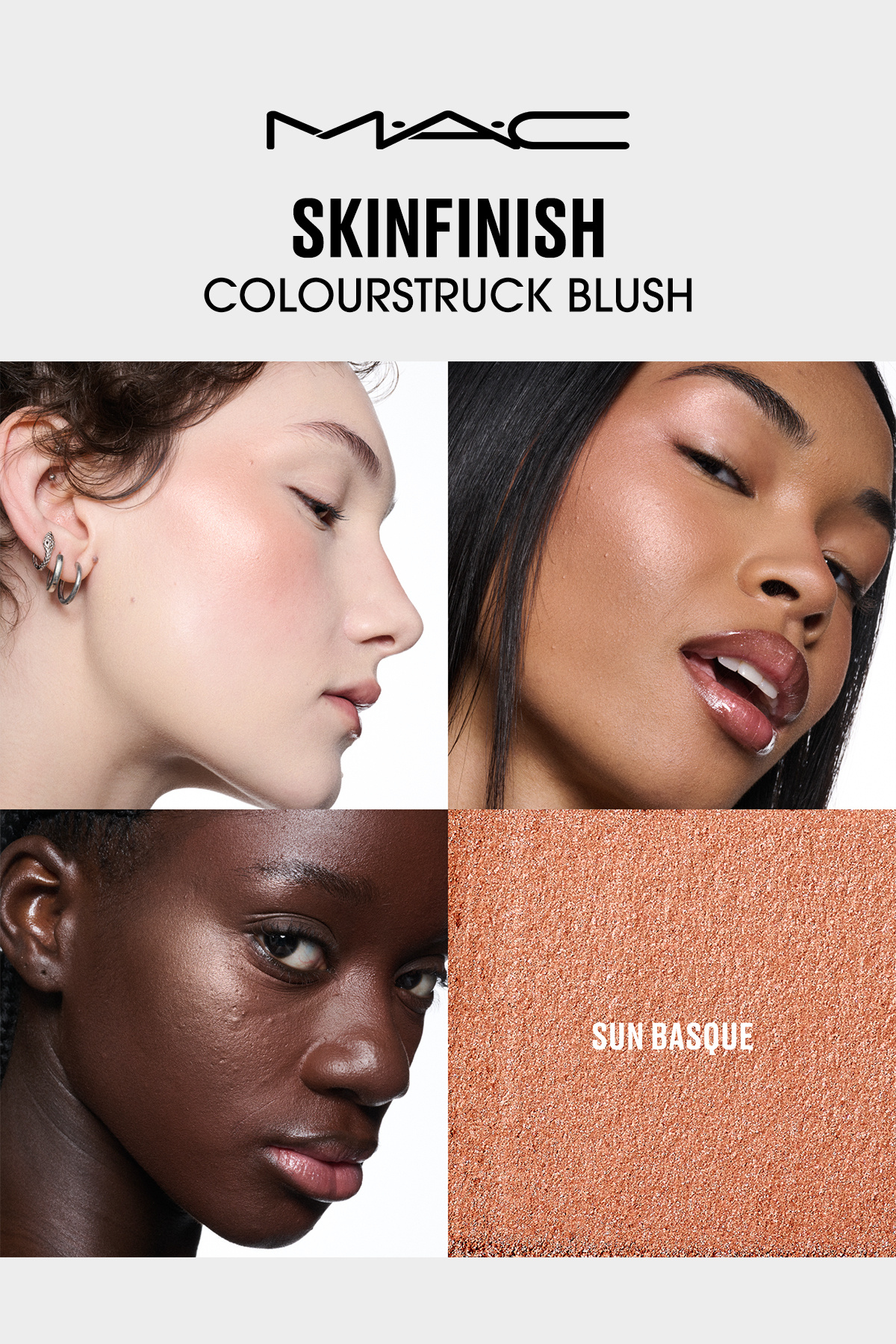 Skinfinish Colorstruck Blush پودری با رنگدانه بالا با ماندگاری 12 ساعت - Sunbasque 3