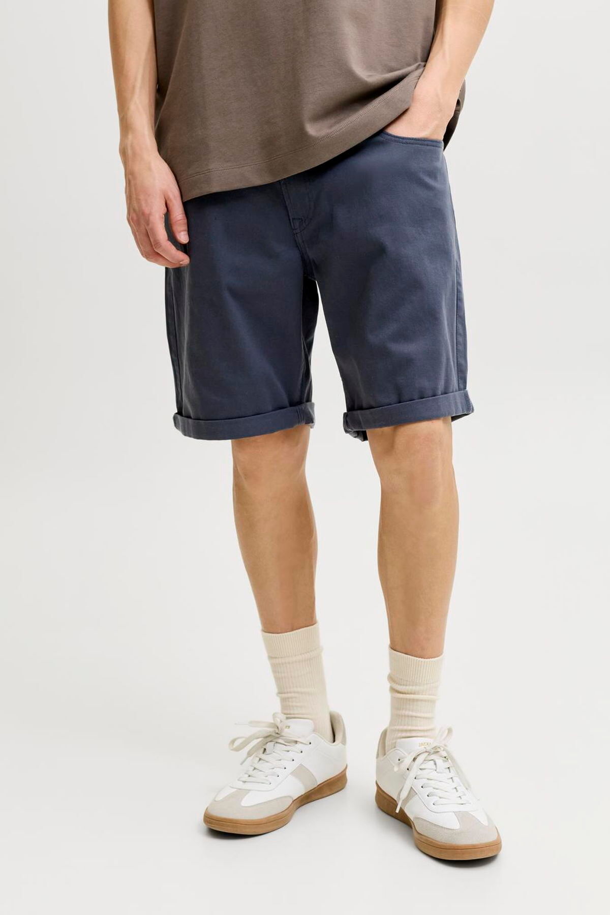 شلوار جین مردانه سایز معمولی - ریک جک اند جونز شلوارک برمودا Jack & Jones