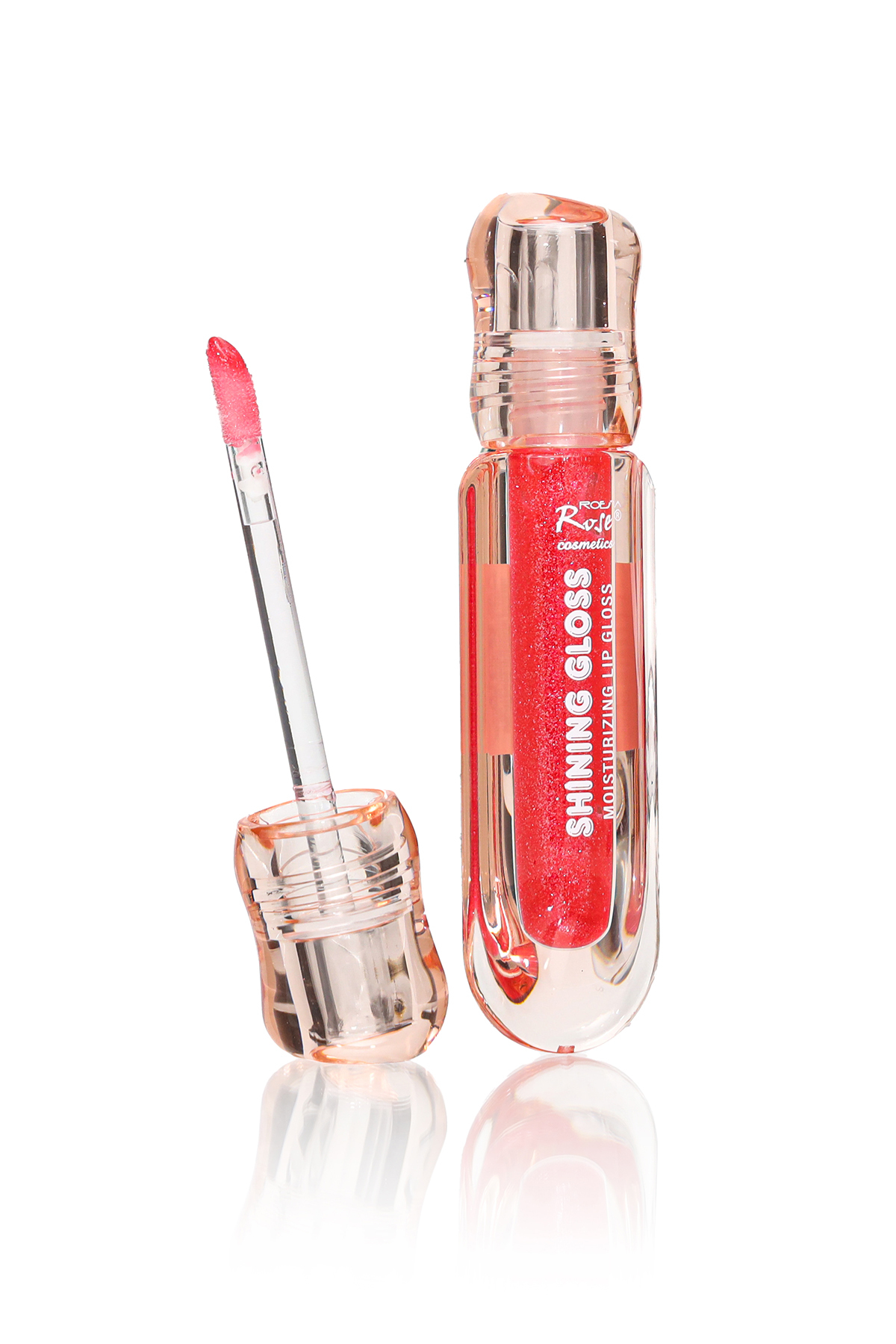 Roesıa Rose Cosmetics Rose 6'lı Shınıng Lıp Gloss - Simli Renkli