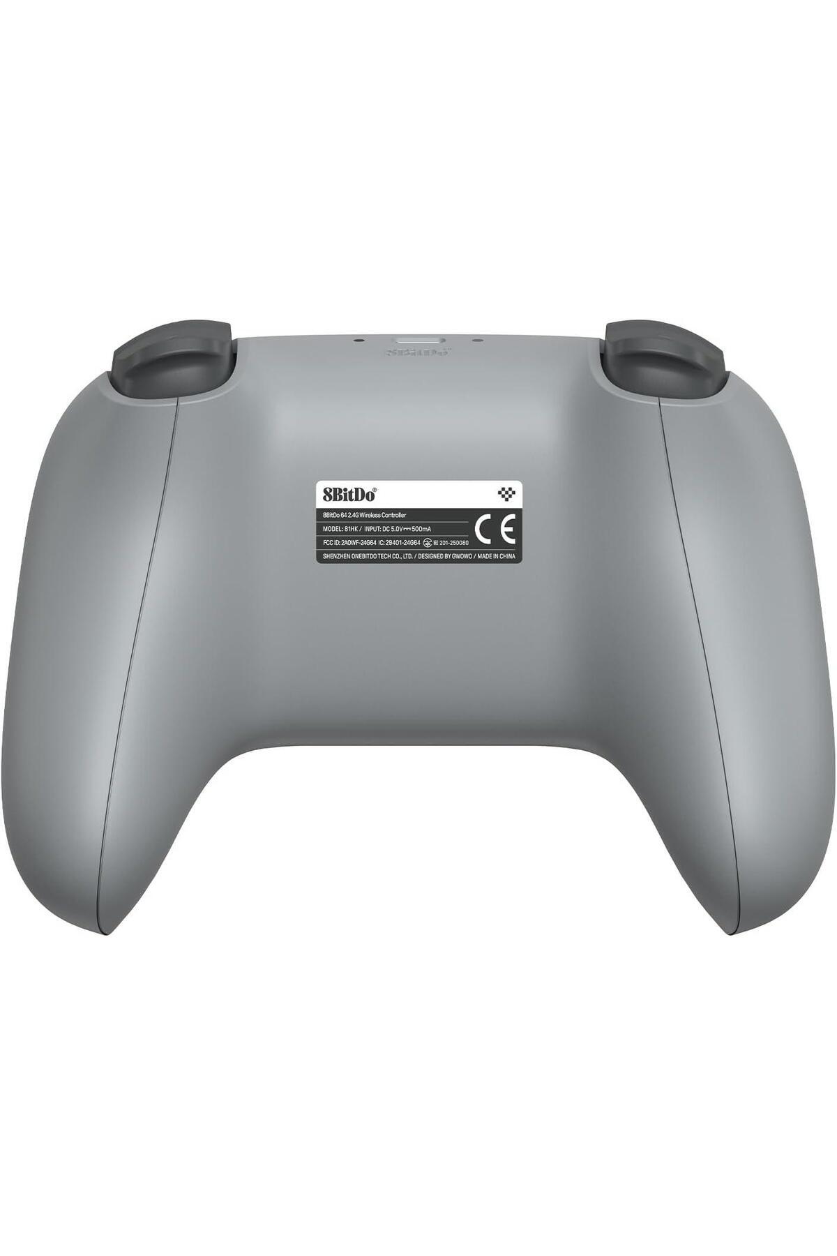 8Bitdo 64 2.4G Wireless Controller N64 konsol, Analog 3D, ve
