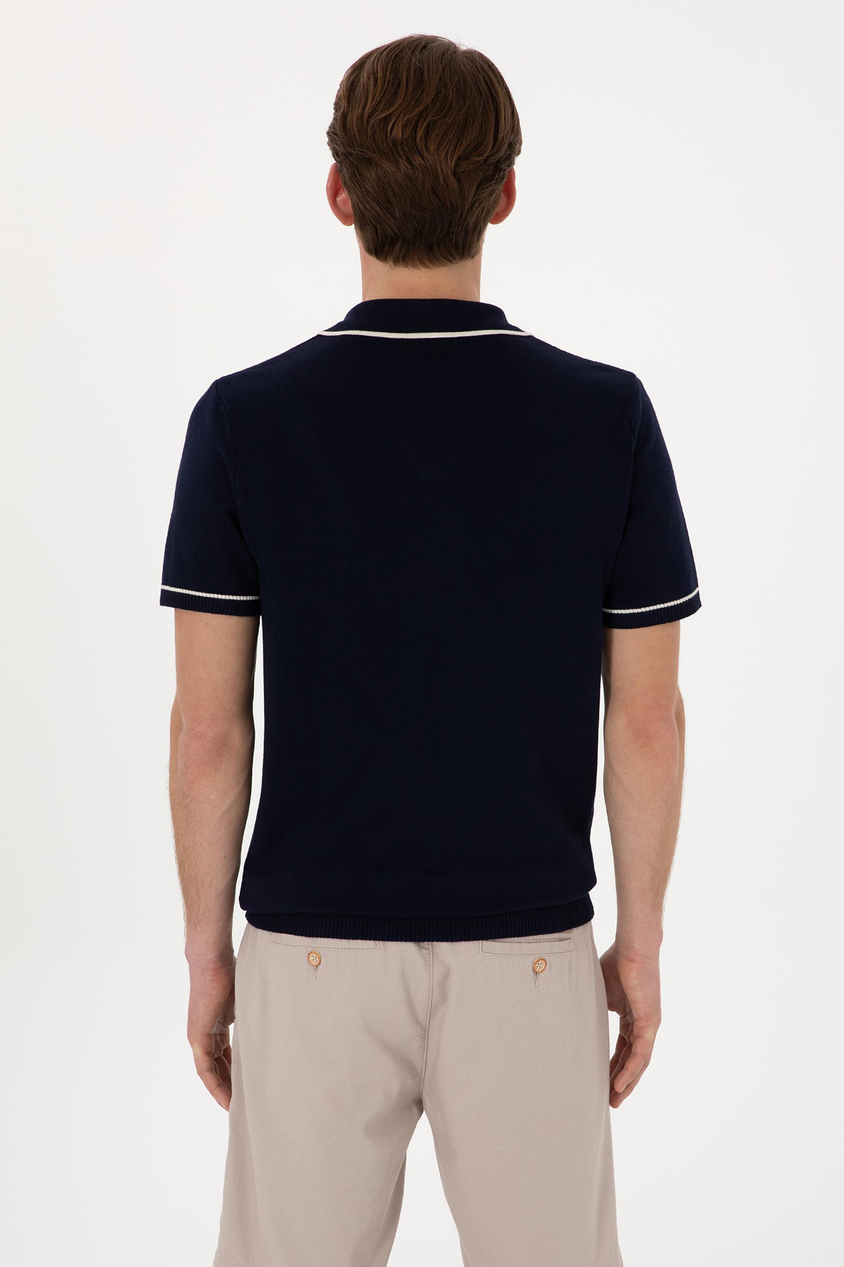 پولوشرت مردانه یقه پلو | یو اس پولو U.S. Polo Assn. G081SZ0TKPU9469 TR - تصویر 4