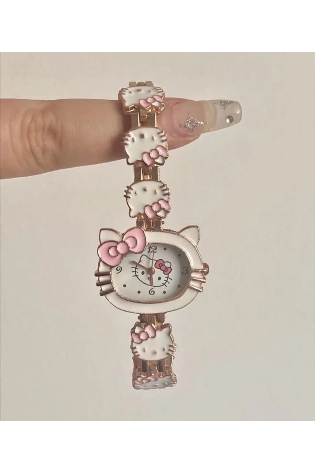 Dem Accessory Coquette Kitty Saat - Kurdele Detaylı Kadın Kol