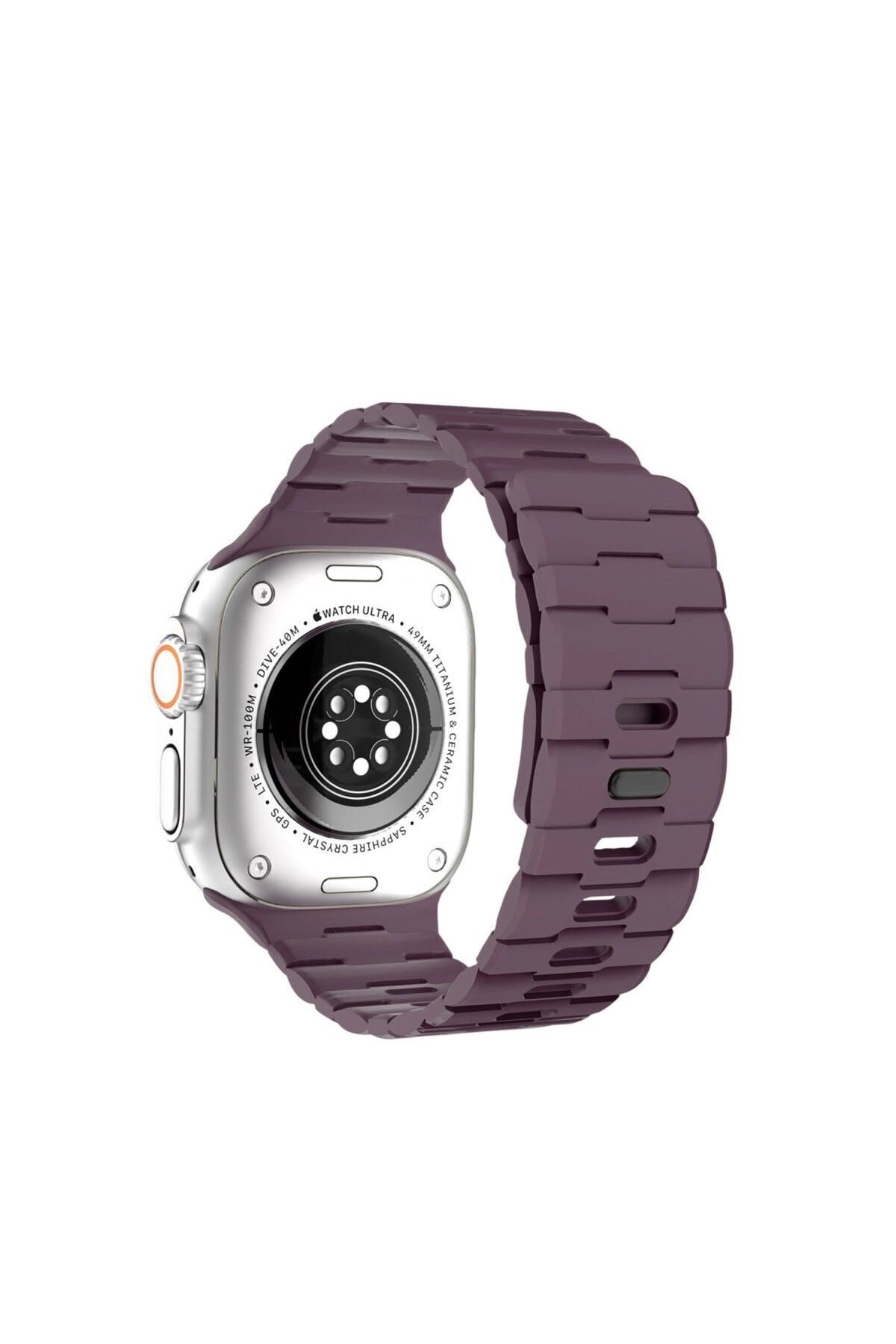 Watch Ultra 49mm Wowen Kordon (saat Değildir) - Bordo