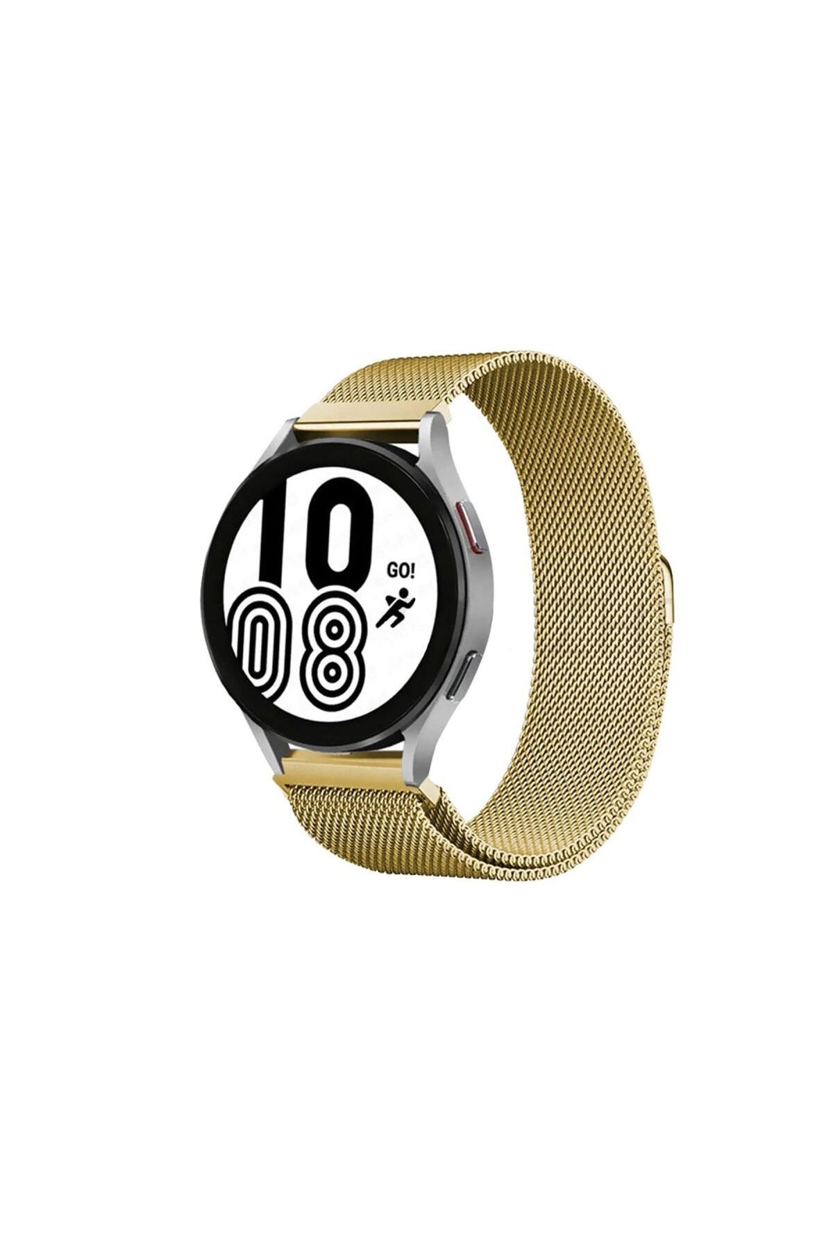 Watch 22mm Metal Mıknatıslı Kordon - Gold
