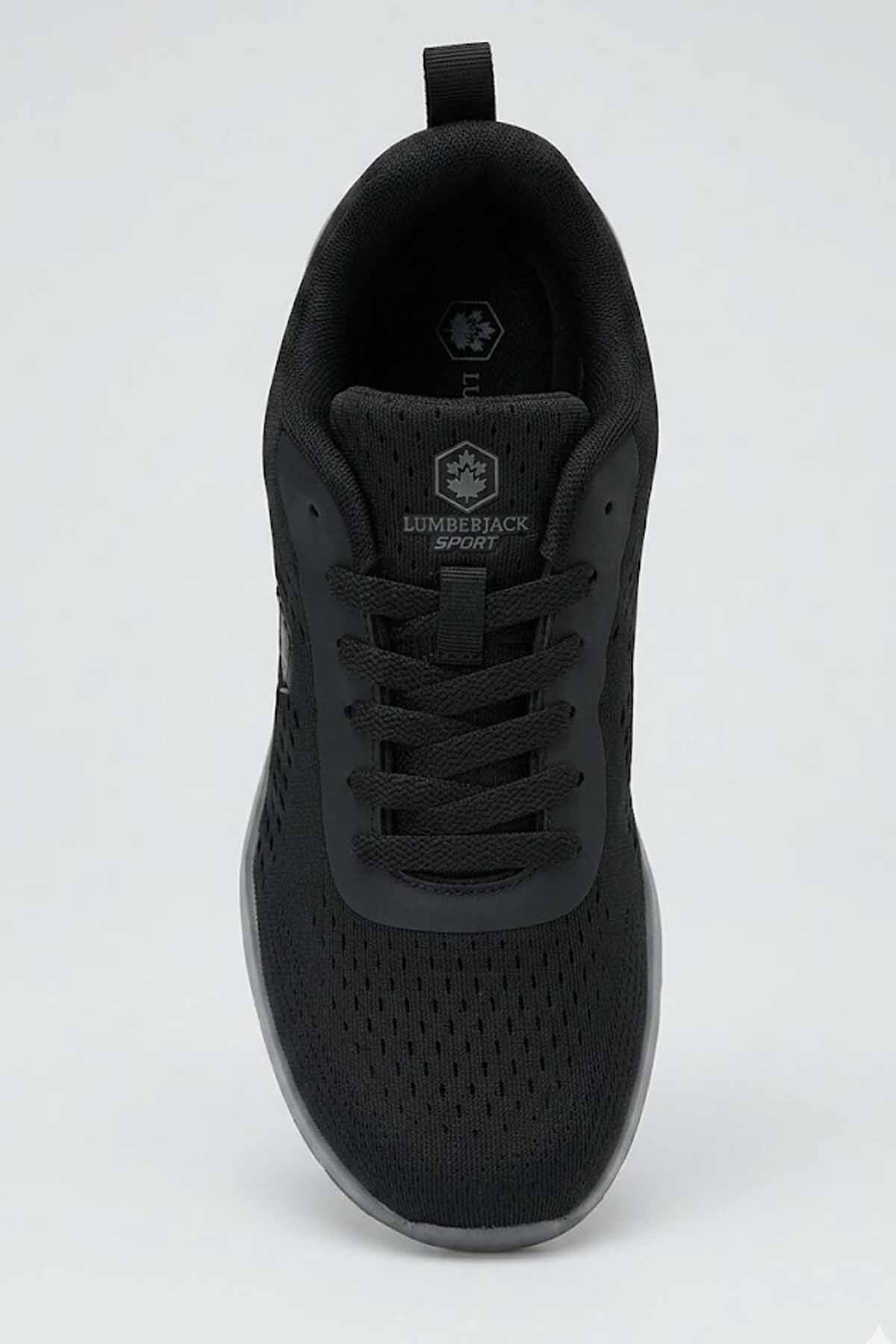 lumberjack Sport Erkek Siyah Gri 2.0 Günlük -Yürüyüş Ayakkabısı Sneaker görsel 5