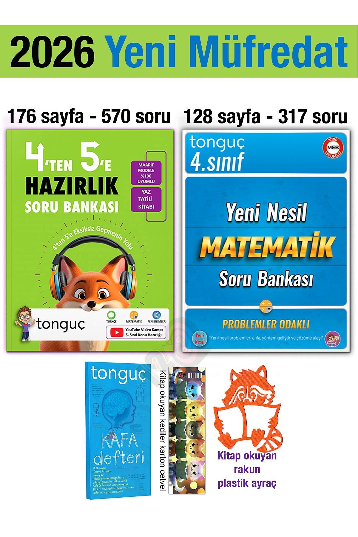 Tonguç Yayınları 4'ten 5'e Hazırlık Kitabı 2026 Yaz Tatili 4