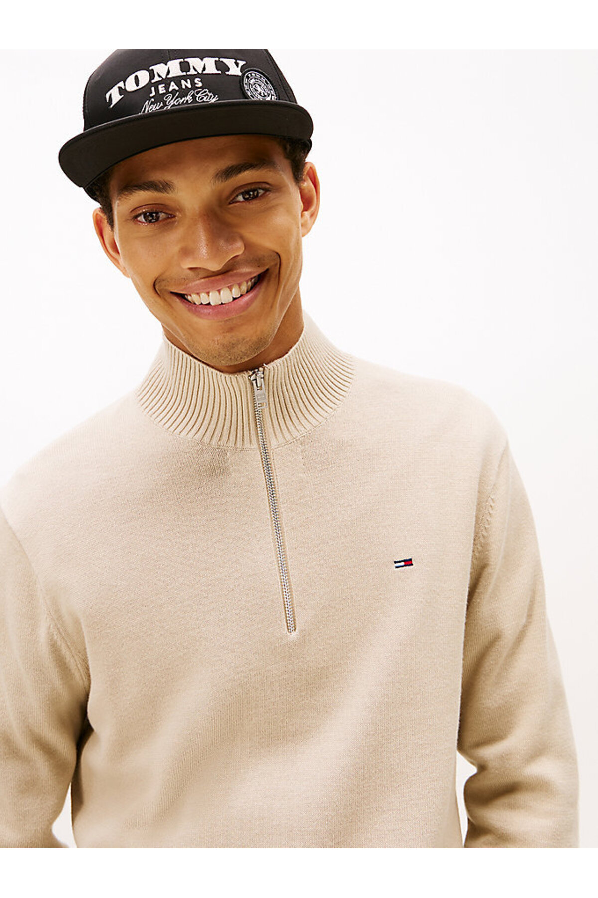 Tommy Hilfiger TJM SLM ESS LIGHT A? ZIP SWTR görsel 2
