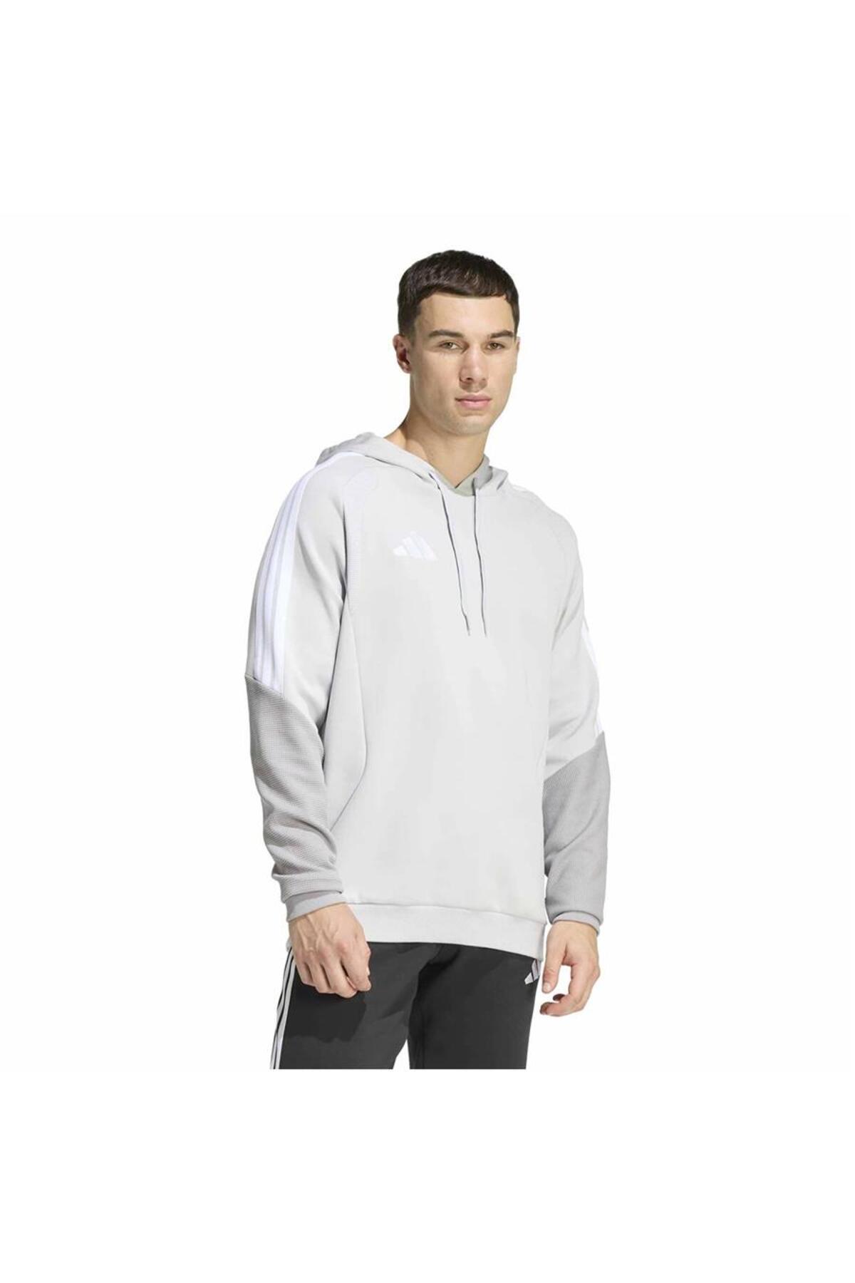 adidas Erkek Gri Sweatshirt TIRO26C SWHOOD KB0276 görsel 2