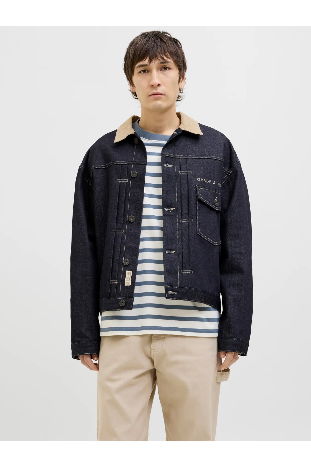 ژاکت یقه باز جک جونز جک اند جونز کت Jack & Jones