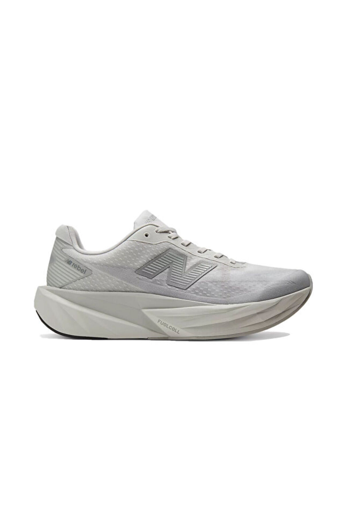 کفش‌های دویدن مردانه Fuelcell Rebel V5 خاکستری کالکشن MFCX3NO خاکستری نیو بالانس کتانی تمرین و دویدن New Balance