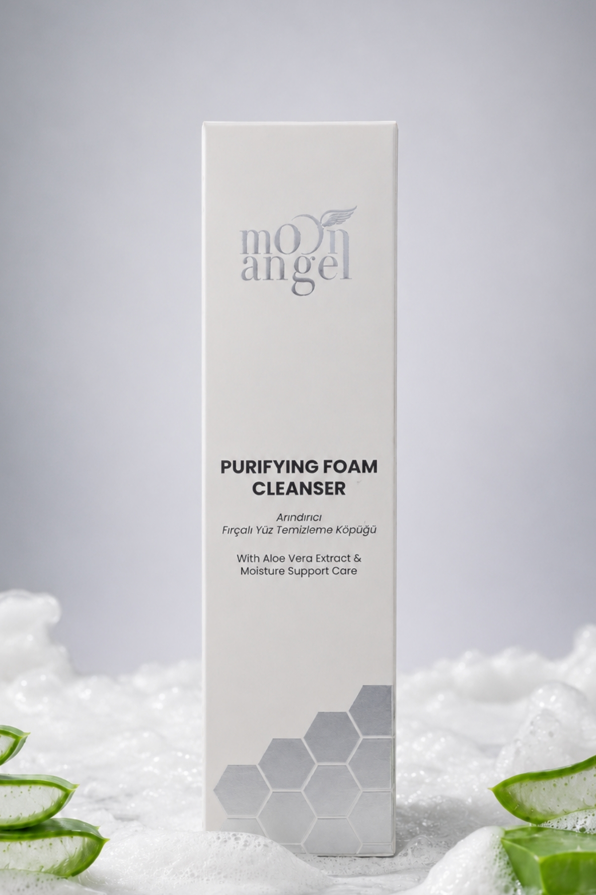 Purifying Foam Cleanser Fırçalı Yüz Temizleme Köpüğü Aloe Vera Özlü Temizleyici 150 ml — görsel 3 · 8685218400877