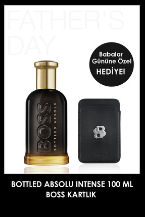 BOSS Bottled Absolu Intense 100 ml Parfüm + Kartlık Erkek Parfüm Set