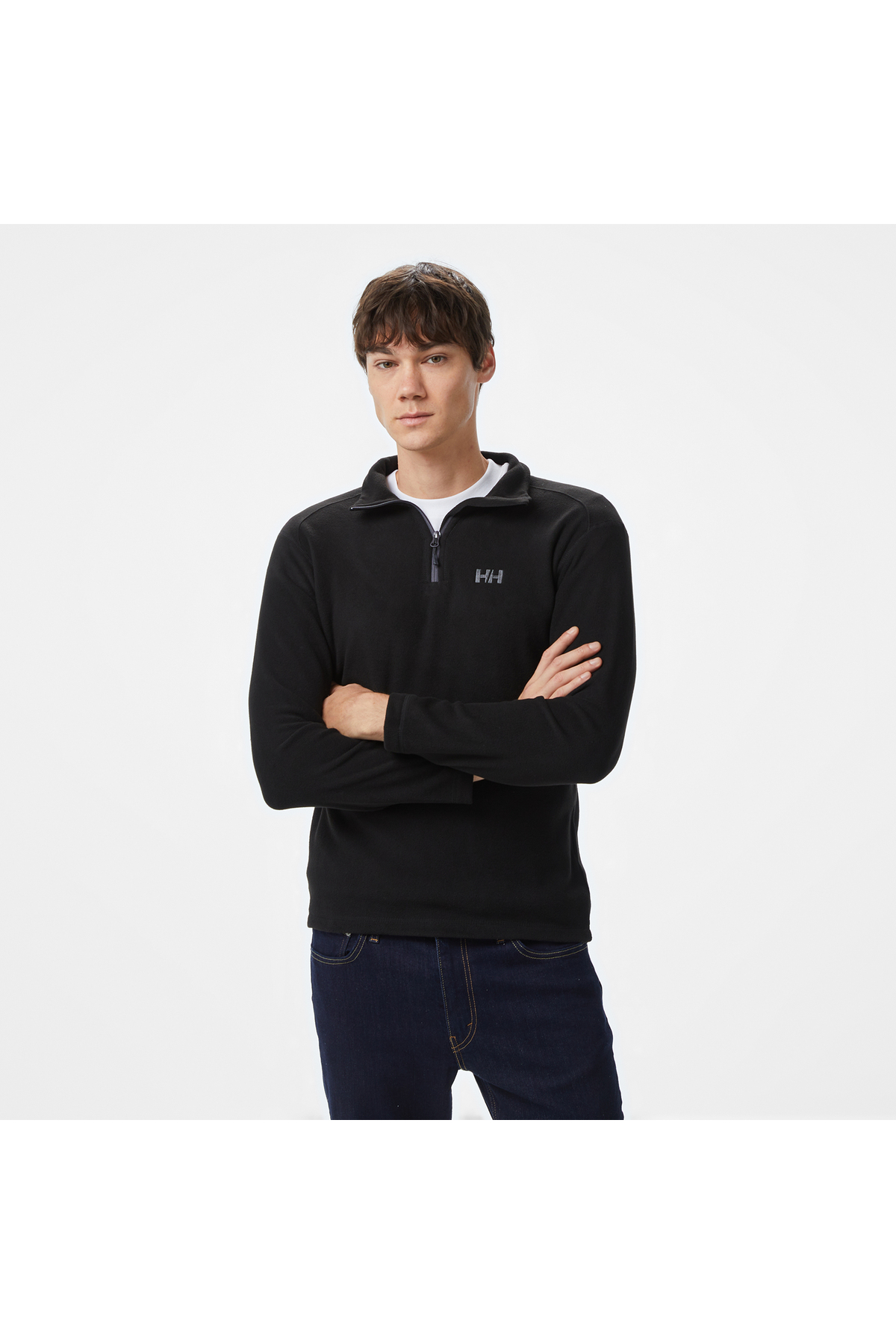Helly Hansen Mount Erkek Siyah Yarım Fermuarlı Polar — مشکی TYC4F0856BEE2F4C4B0783301