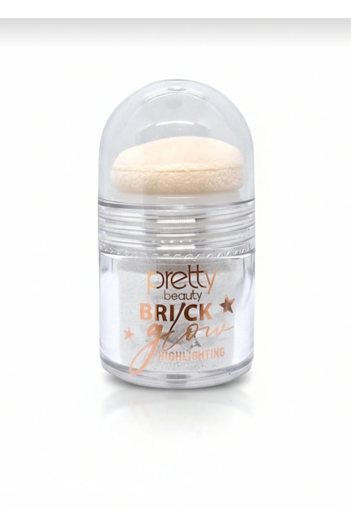 Pretty Hıghlıghtıng • Brıck Glow • Sünger Uçlu Aydınlatıcı • Pretty Aydınlatıcı — sünger uçlu aydınlatıcı — تصویر 3 از 4