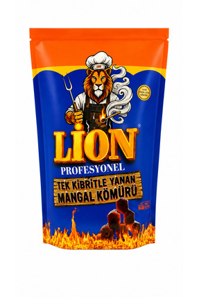 Lion Profesyonel Mangal Kömürü 1,5 Kg