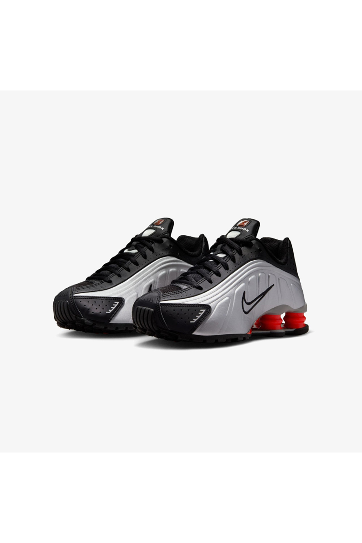 Nike Shox R4 Gri Spor Ayakkabı (Dar Kalıptır 1 Beden Büyük Alınız