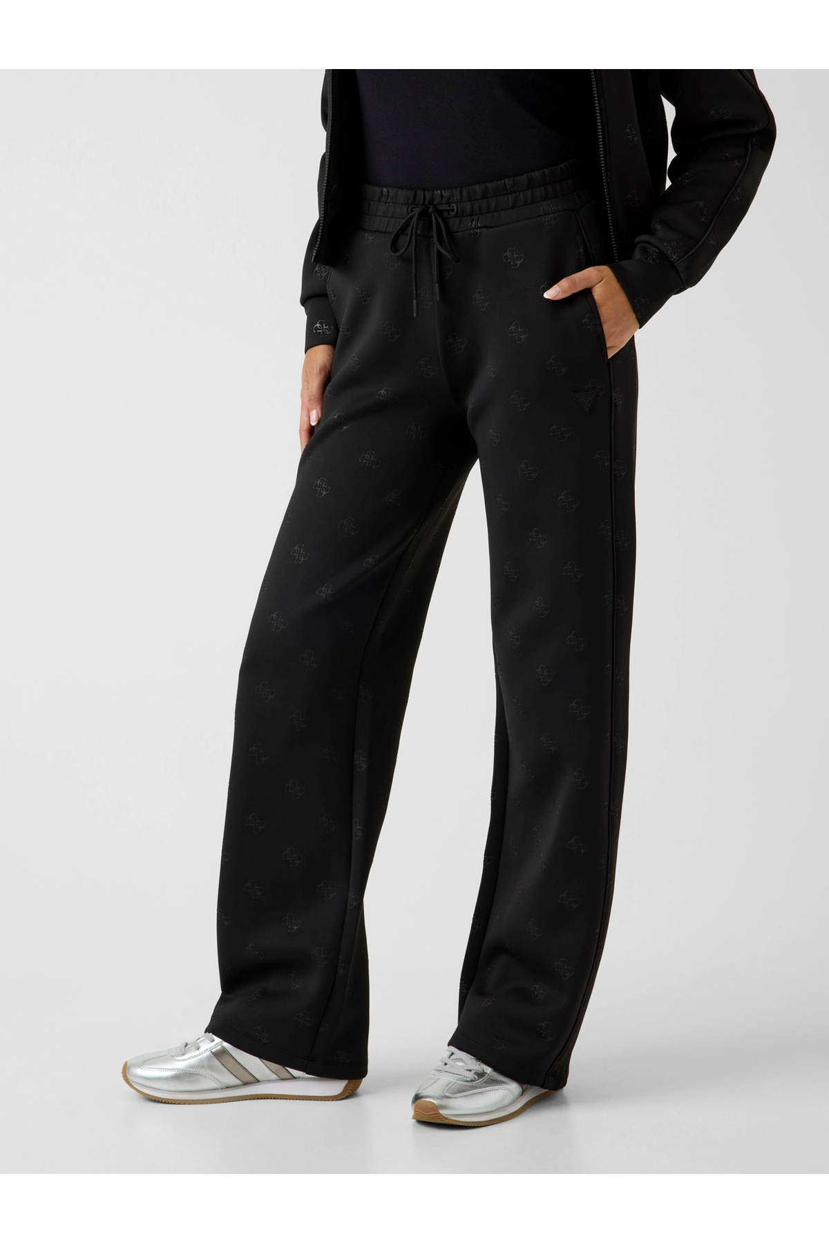 Guess Calista 4G Wide Leg Kadın Eşofman Altı V6YB10K4295-FJDK görsel 3