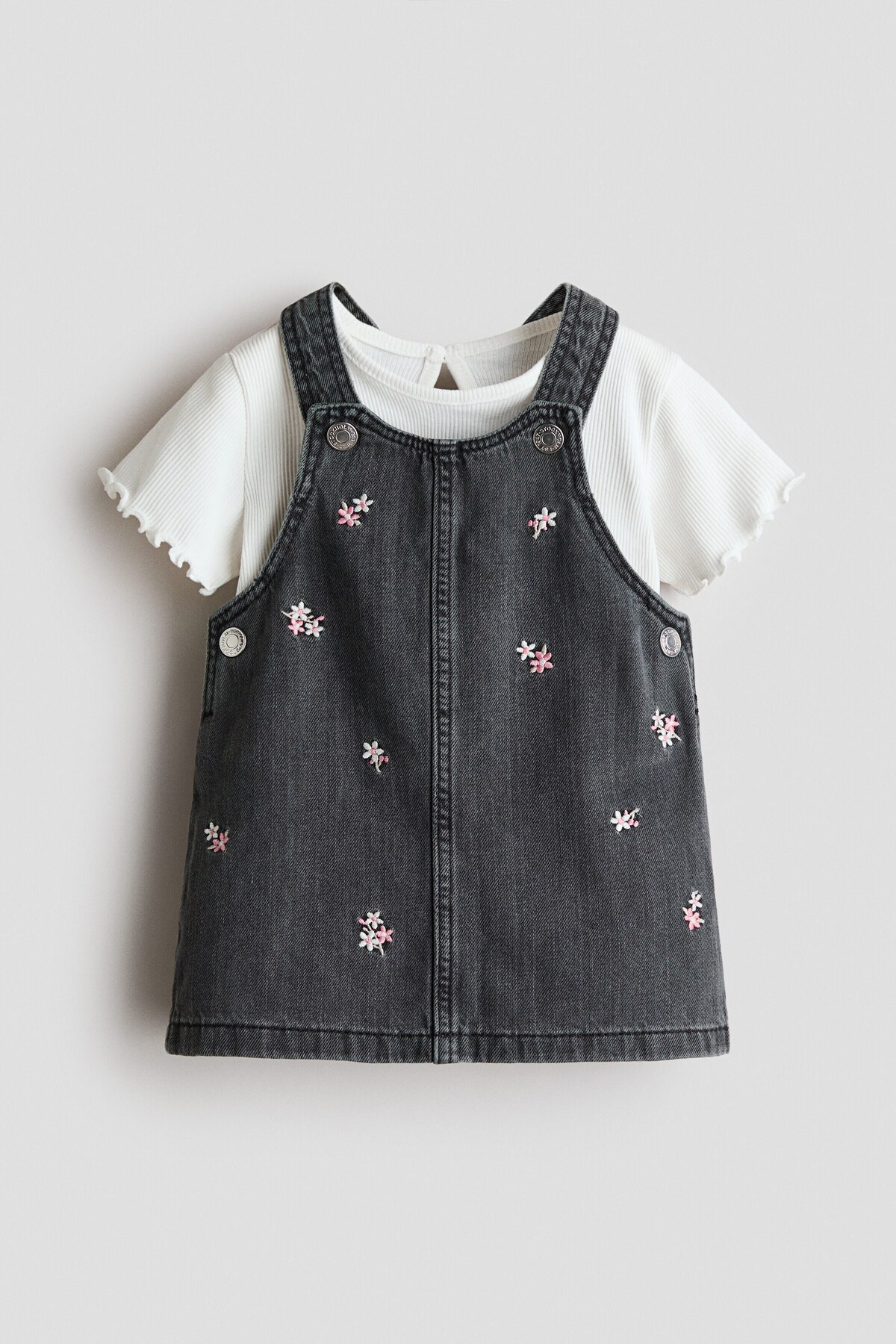 H&M Tulum Elbise ve Üst İçeren 2 Parçalı Set