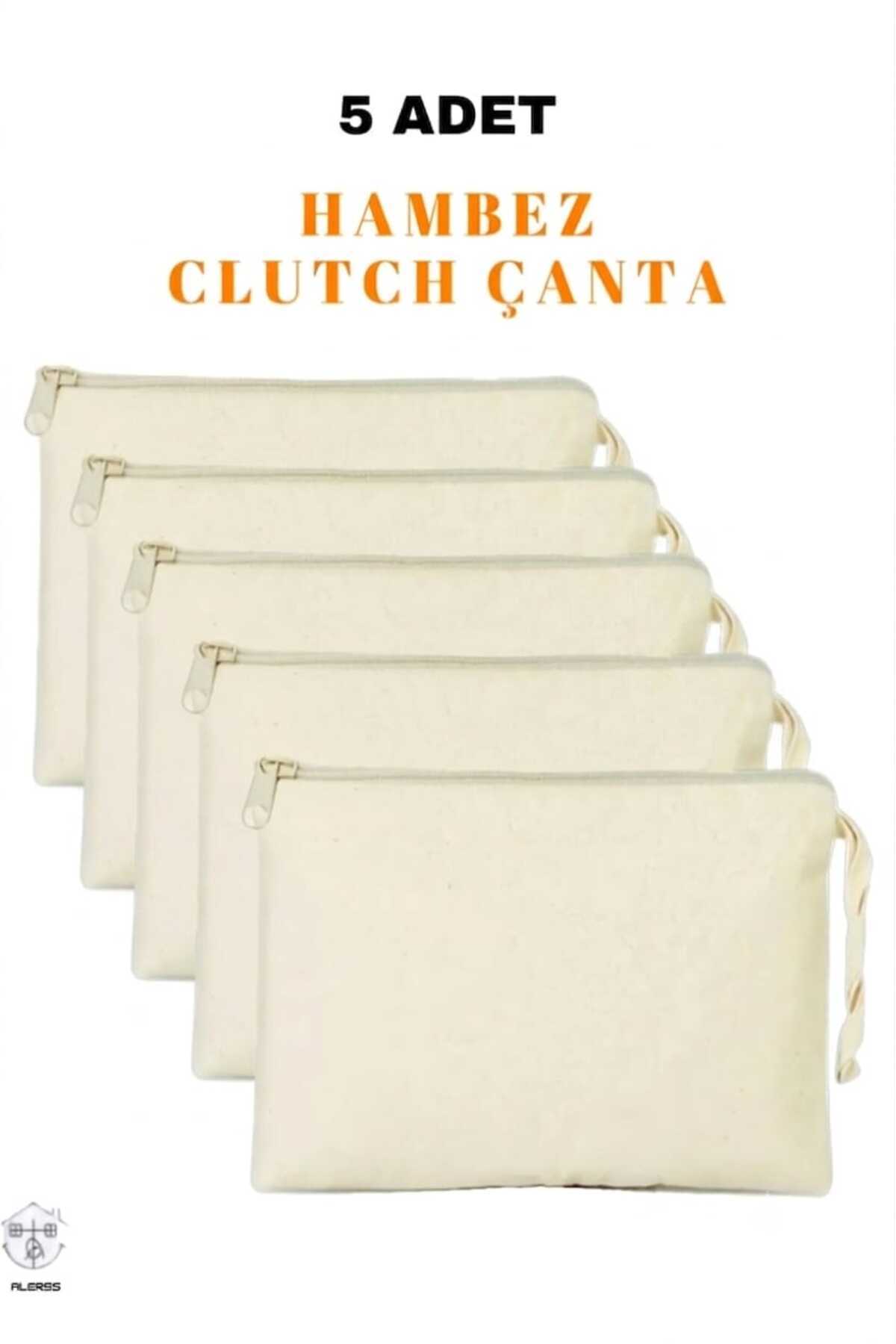 ALERSS Clutch Çanta - Makyaj Portföy Çantası - Cüzdan - Kalemlik - Hambez Çanta