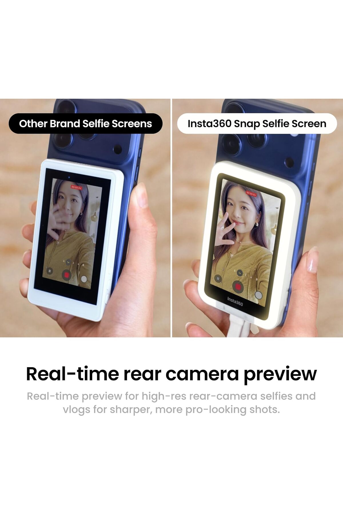 Insta360 Snap Selfie Arka Ekran Kamerası - Fiyatı, Yorumları