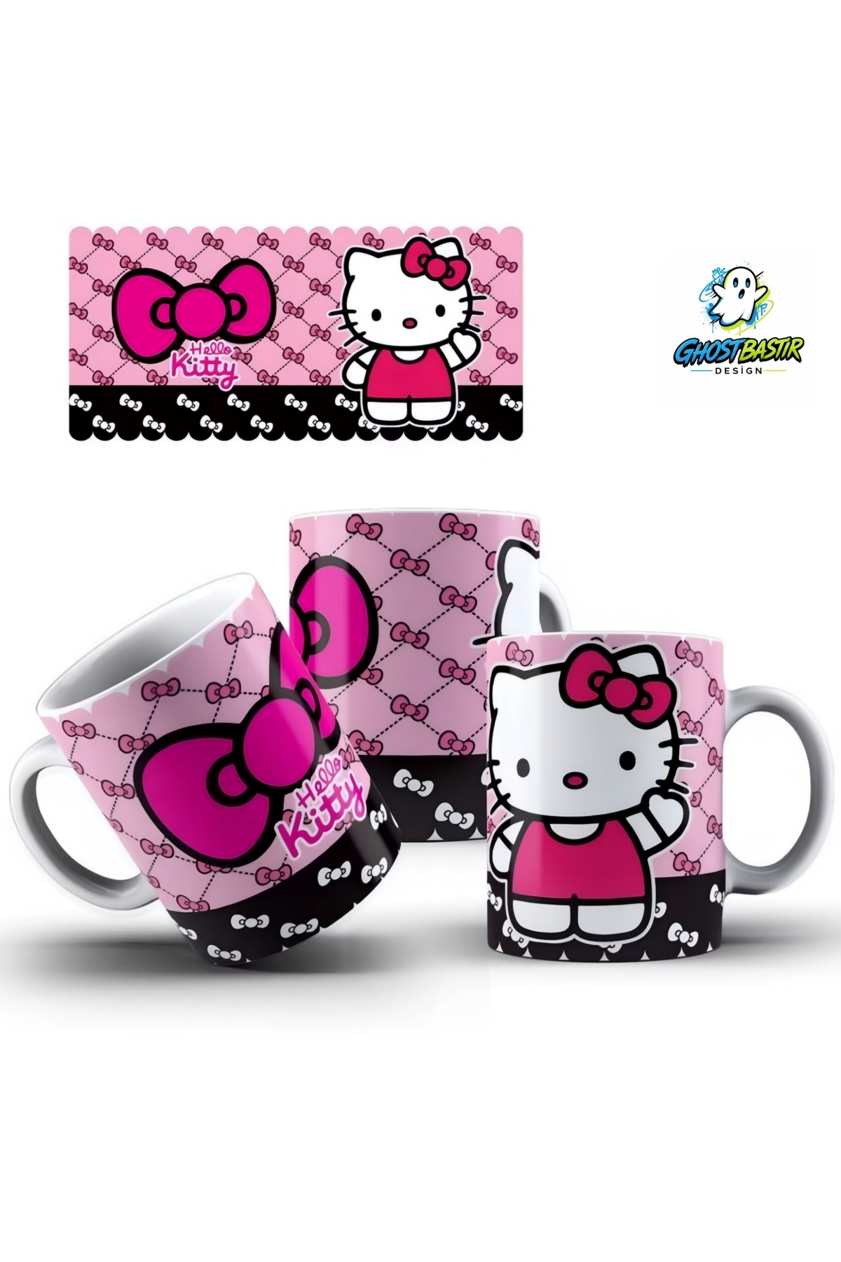 Hello Kitty Kupa Bardak | Tek Adet K0260
