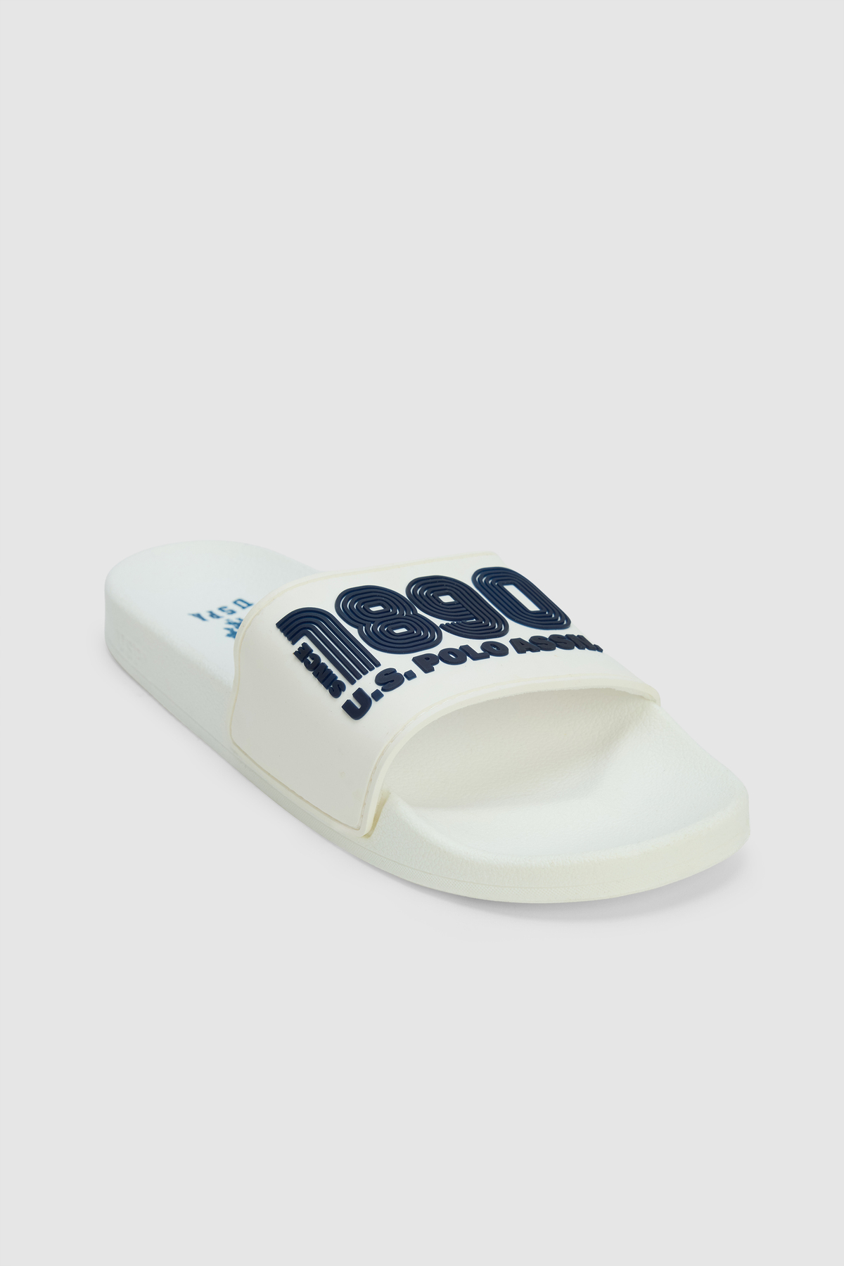 U.S. Polo Assn. Erkek Beyaz Terlik 50323189-VR013 görsel 3