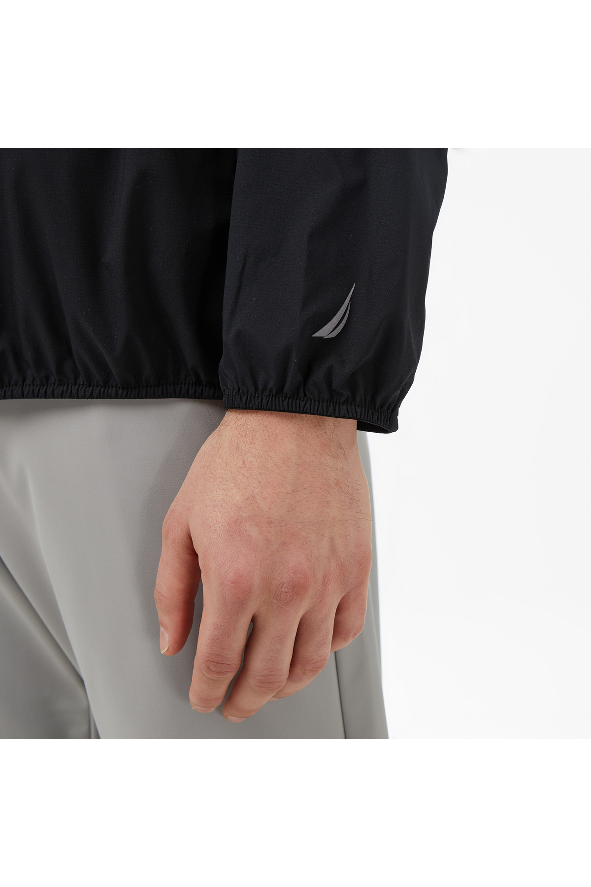 کاپشن ضد آب کلاهدار مردانه مشکی معمولی — مشکی J65006T — تصویر 5 از 5