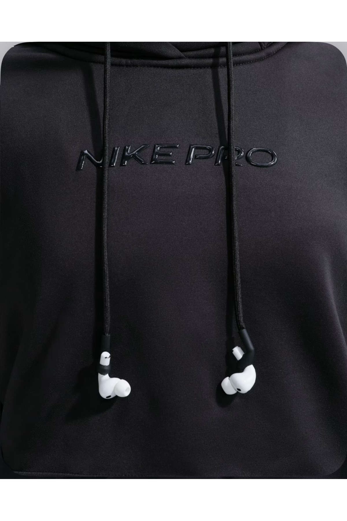 Nike Pro Therma-FIT Fleece Hoodie Kadın Sweatshirt (coolmove) görsel 6