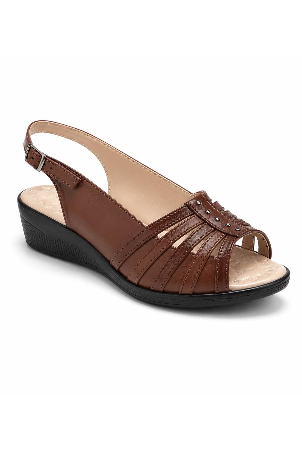 YADE MODA Ortapedik Anne Sandaleti görsel 7