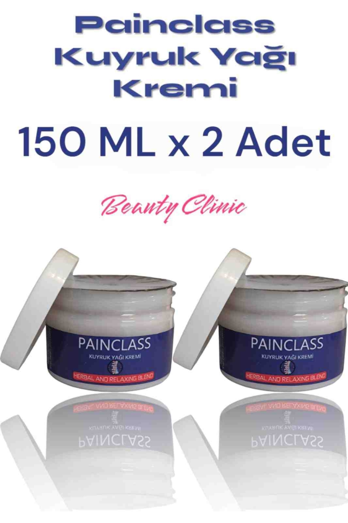 Bezos Beauty Clinic Beautyclinic Painclass Kuyruk Yagi Kremi Büyük Boy 150ml 2kutu — GU-EYF-20790-AGC01