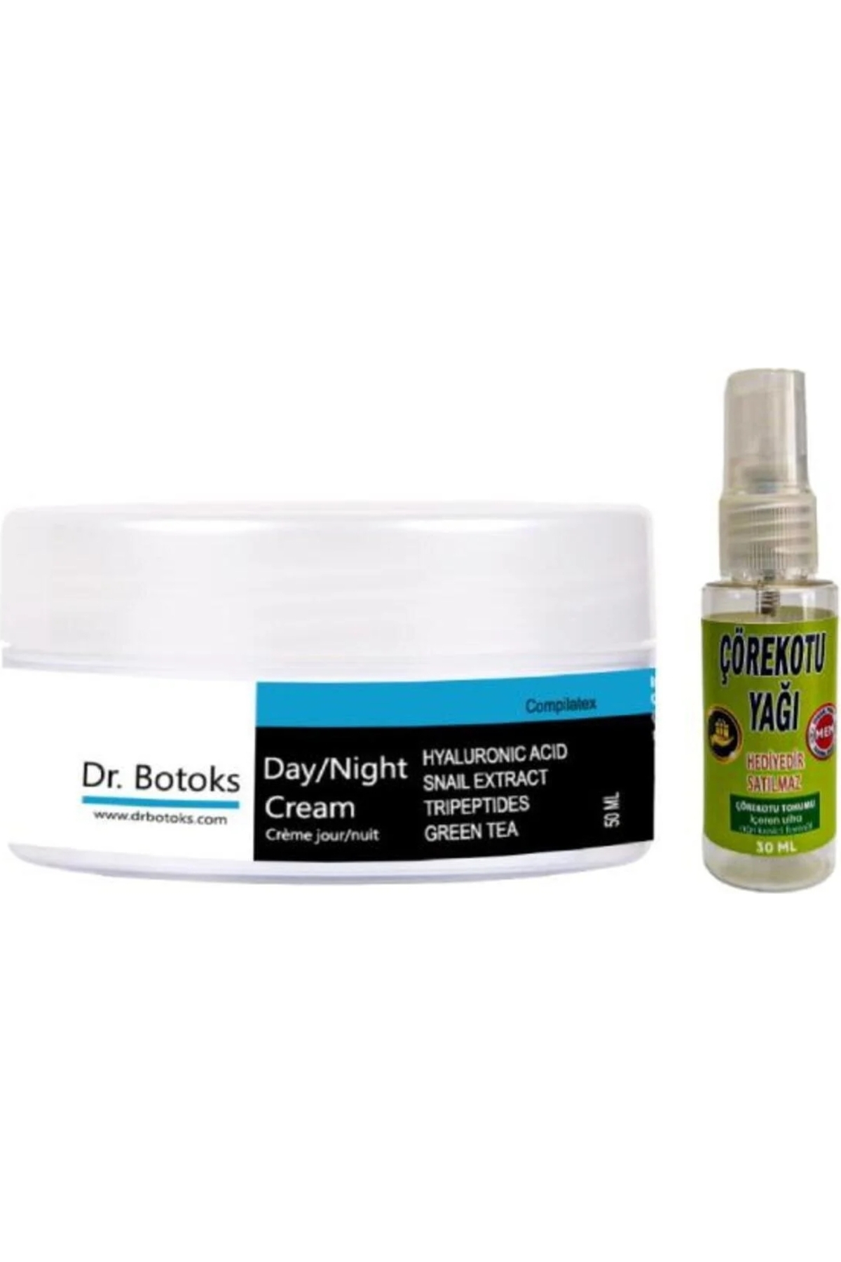 Bezos Dr Botoks Yüz Bakım Kremi 50 ml x 1 Adet+Çörek Otu 30 ml — GU-EYF-19108-NIDA01