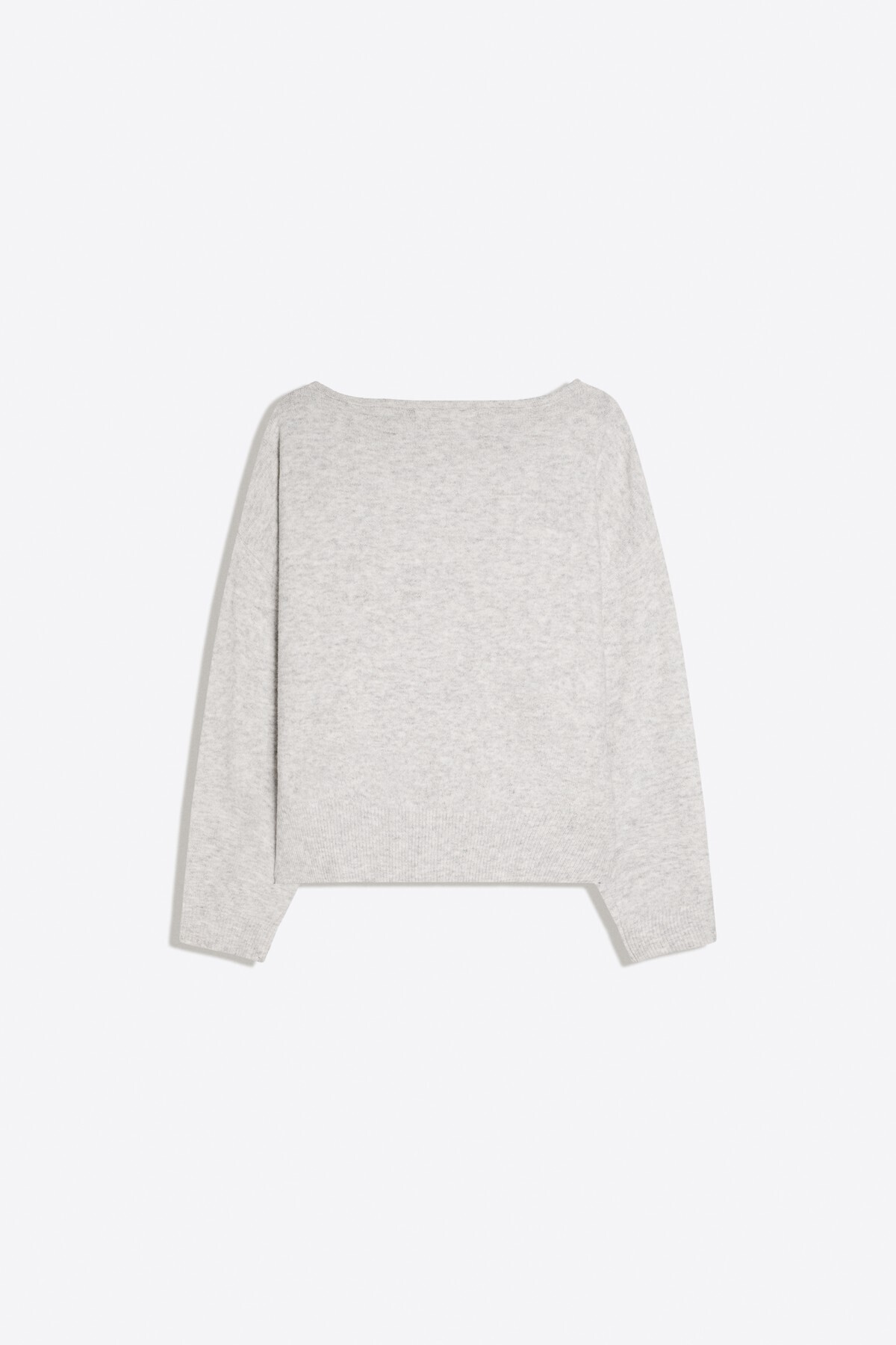 Bershka V yaka oversize kazak görsel 2