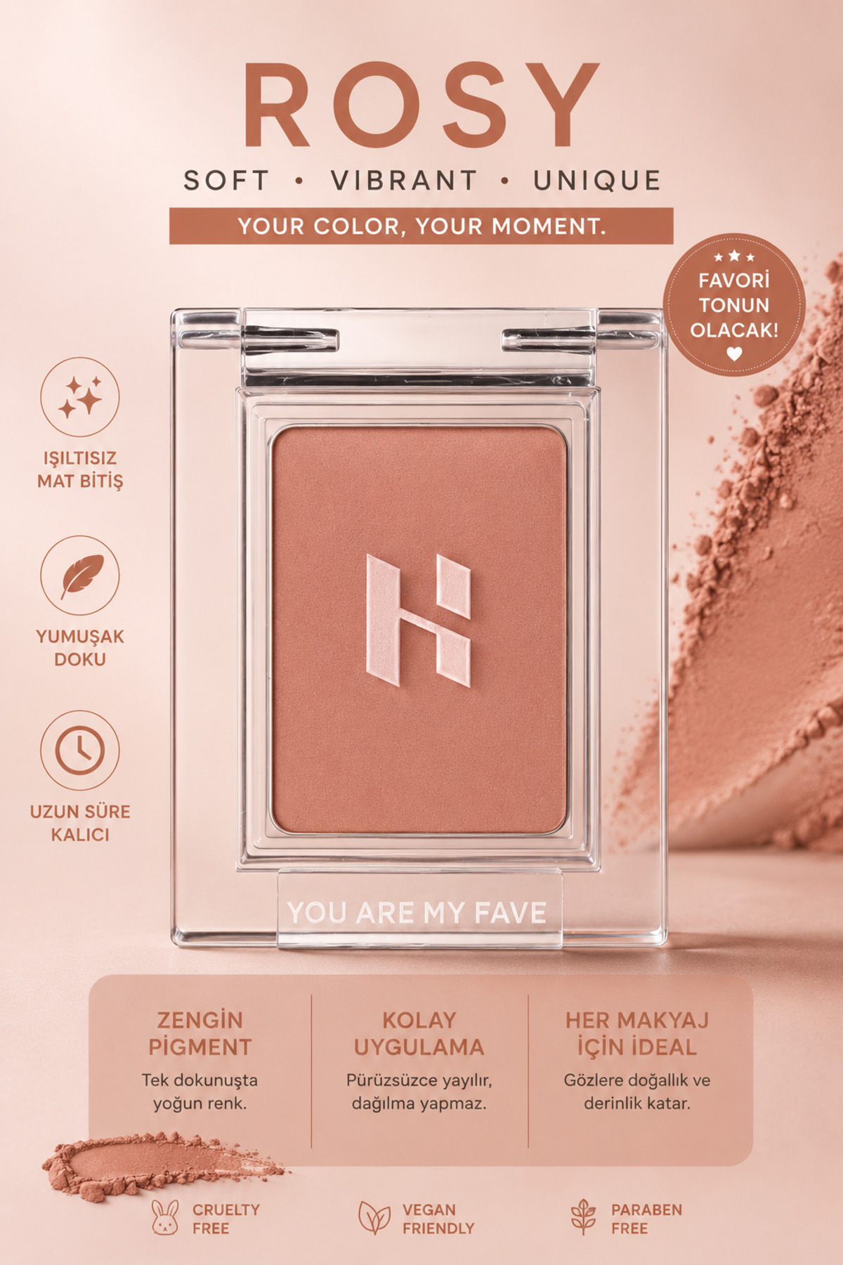 My Fave Piece Concealer 10 Rosy - Single Concealer and Contour 2g — قهوه‌ای HH120