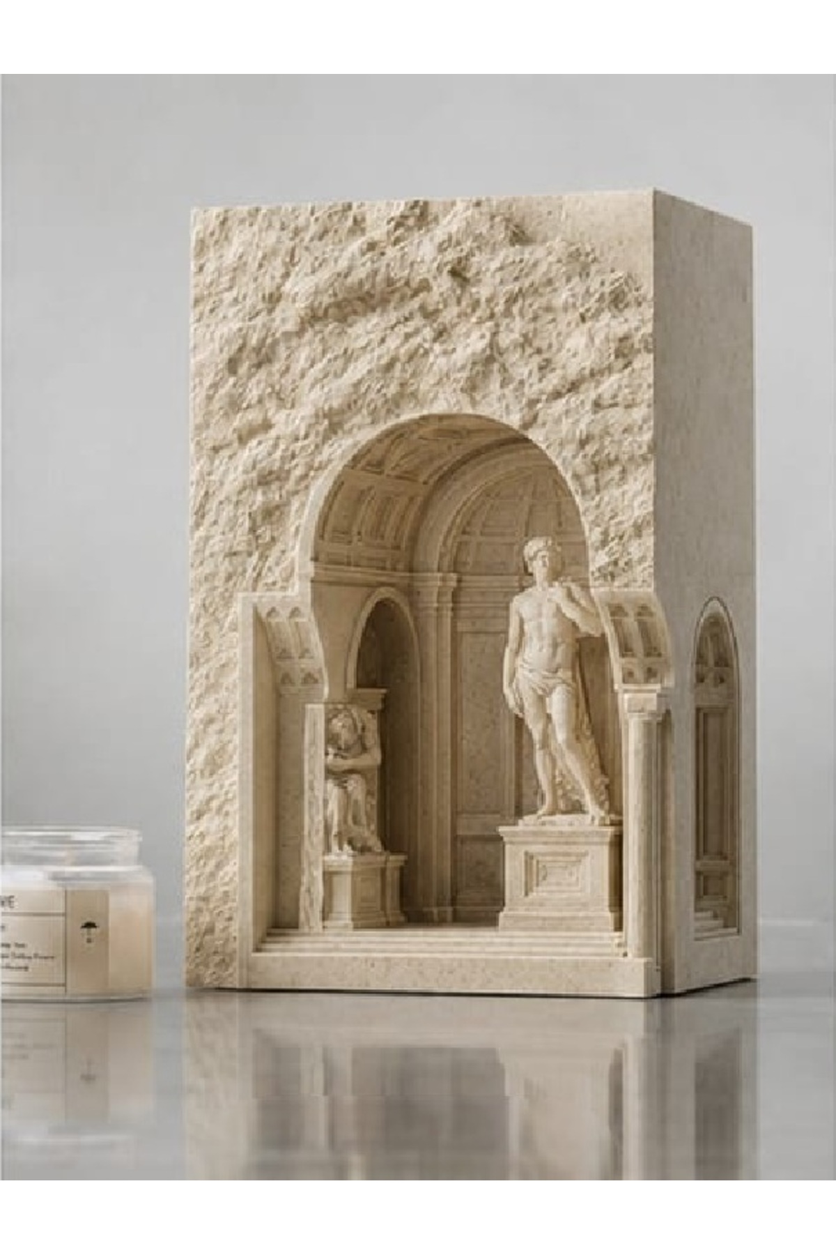 Michelangelo David Statue Renaissance Design Sculpture 25cm