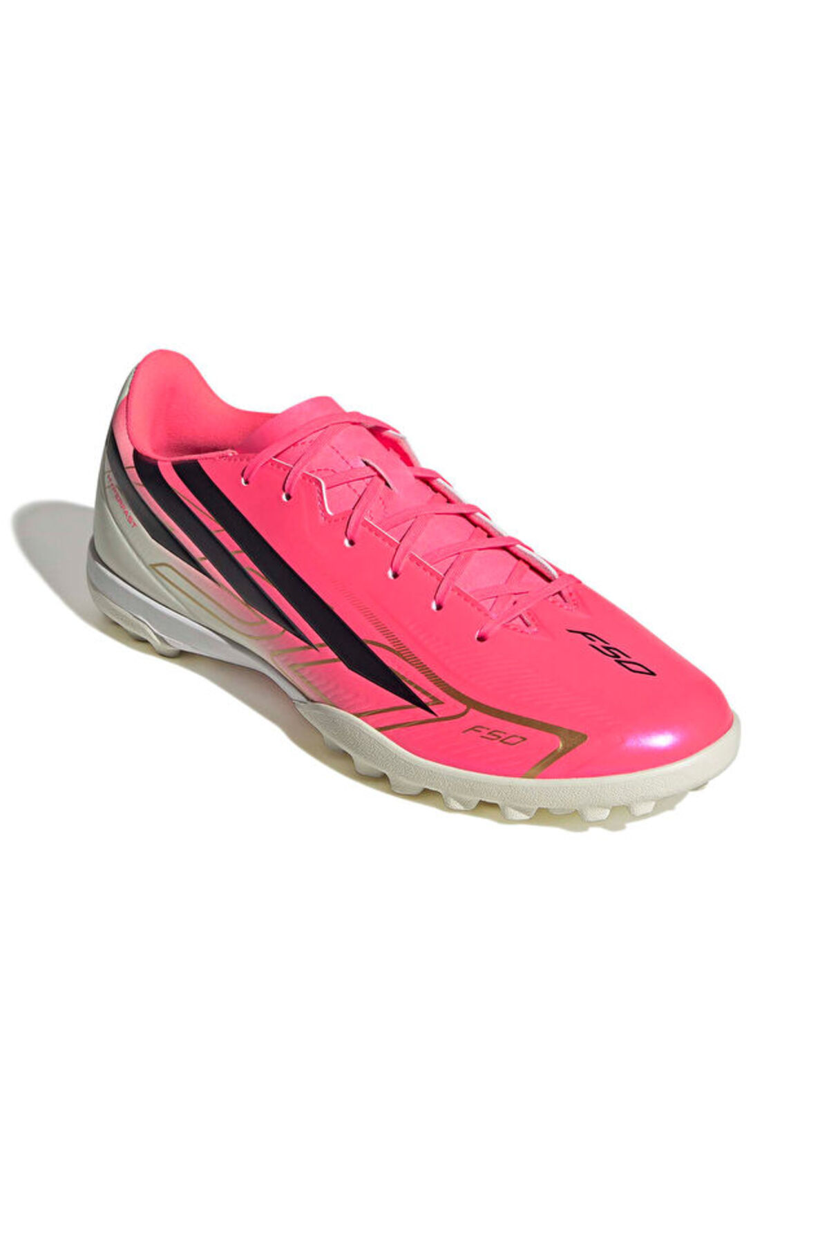 adidas F50 HYPERFAST CLUB TF Erkek Halı Saha Ayakkabısı IH4604 Turuncu görsel 3