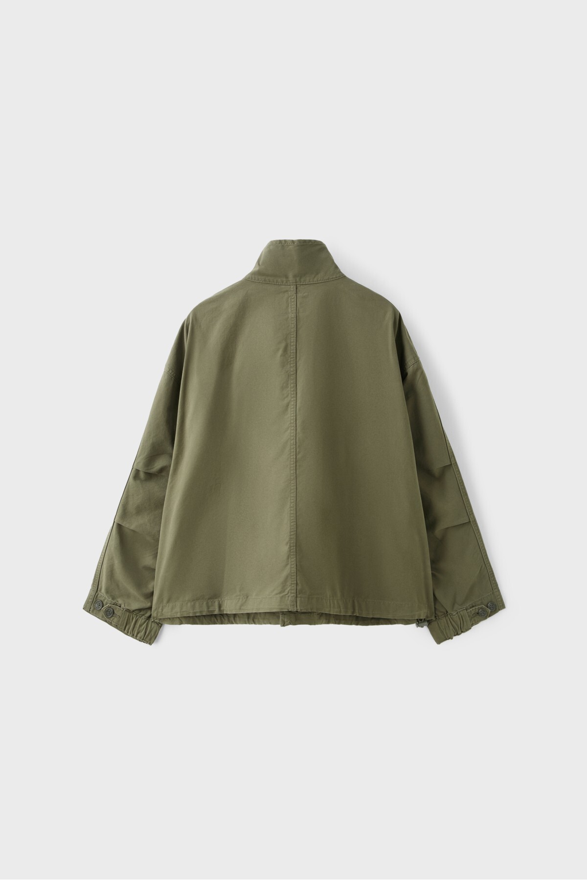 Stradivarius Kısa oversize ceket görsel 7