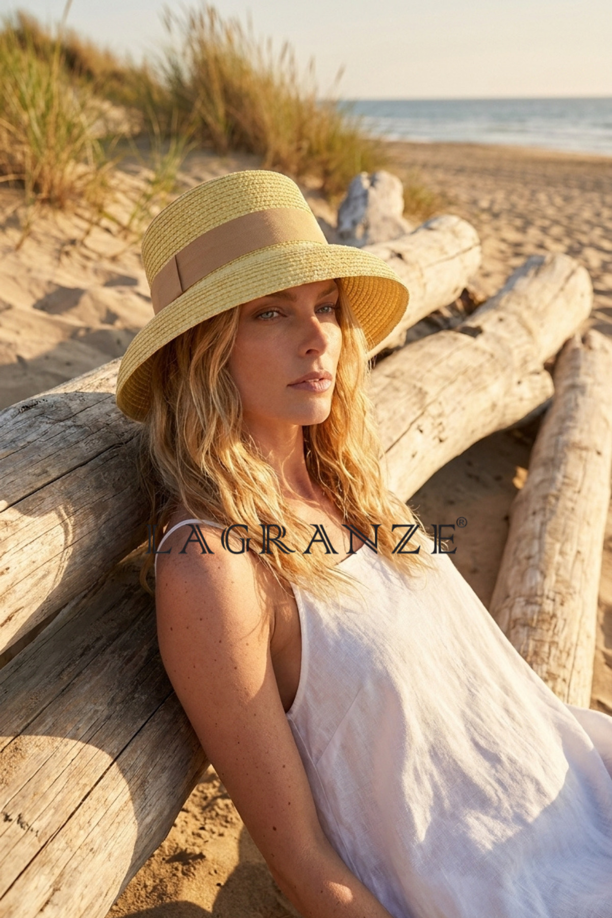 LAGRANZE Straw & Sun Women's Straw Hat