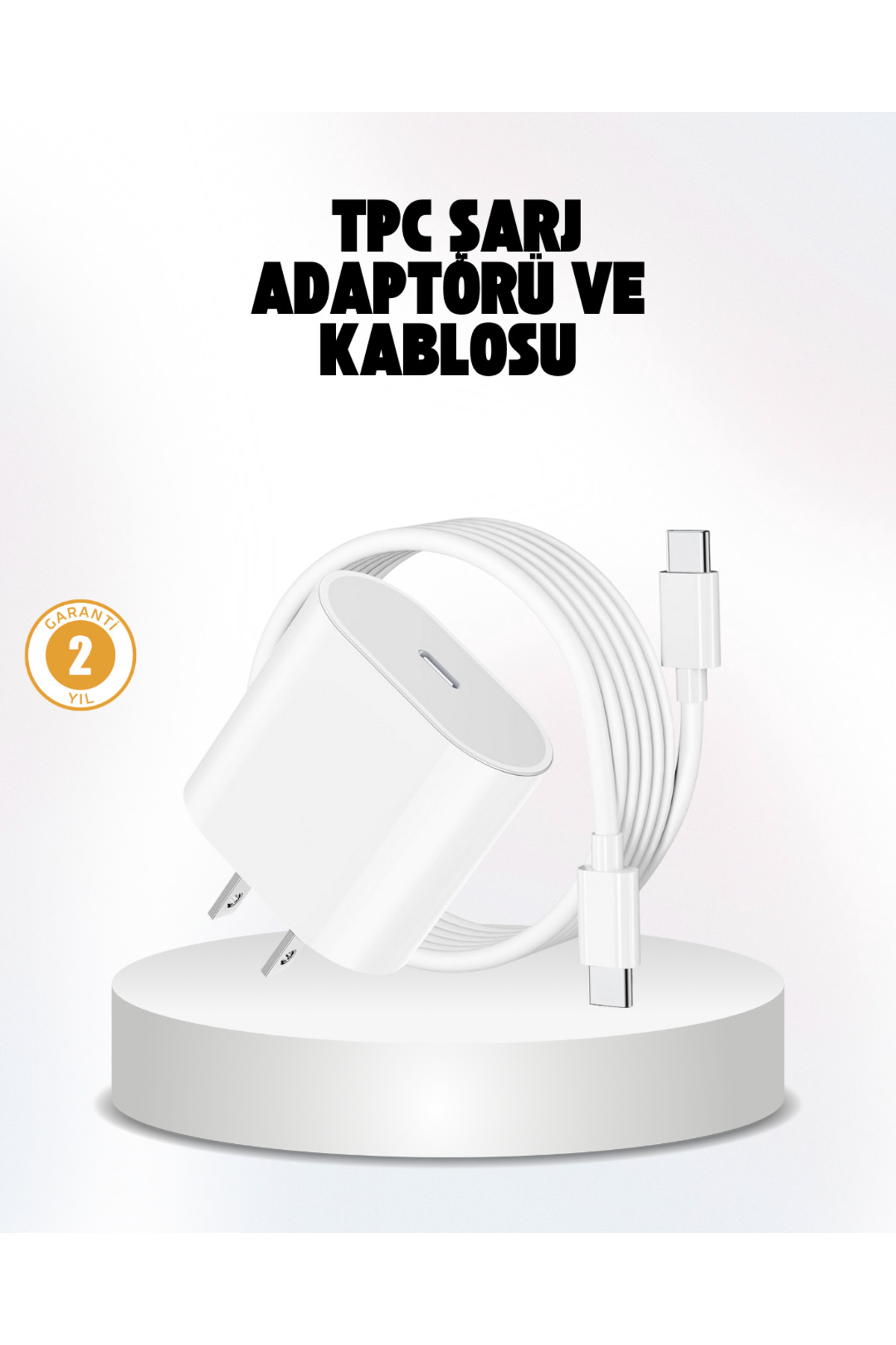 markentegra iPhone ve iPad Uyumlu 20W Güvenli USB-C Hızlı Şarj Adaptörü Akıllı Telefon
