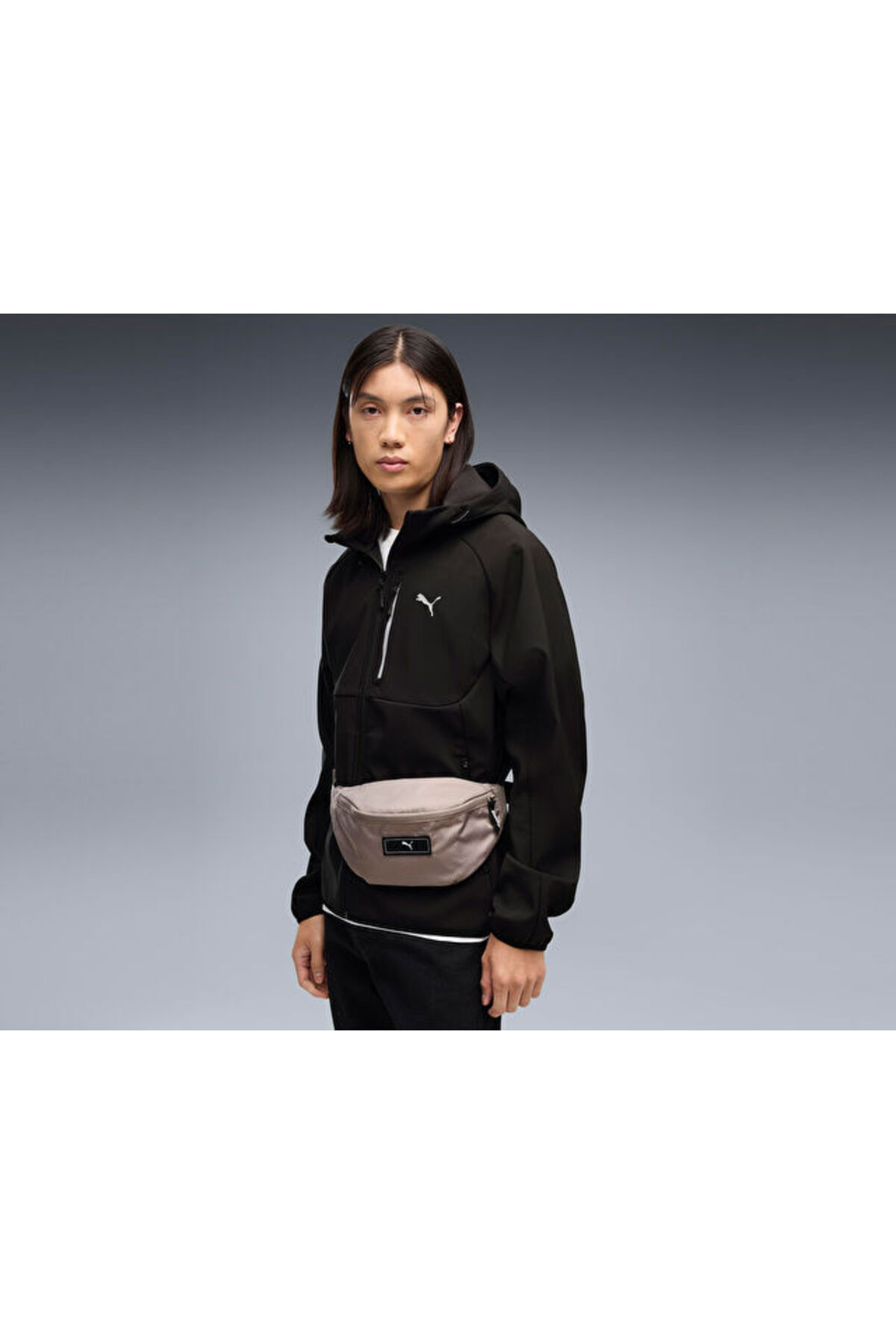 Puma DECK WAIST BAG Bel Çantası-En: 31 Cm, Boy: 9 Cm, Derinlik: 15,5 Cm 09131804 Gri görsel 2