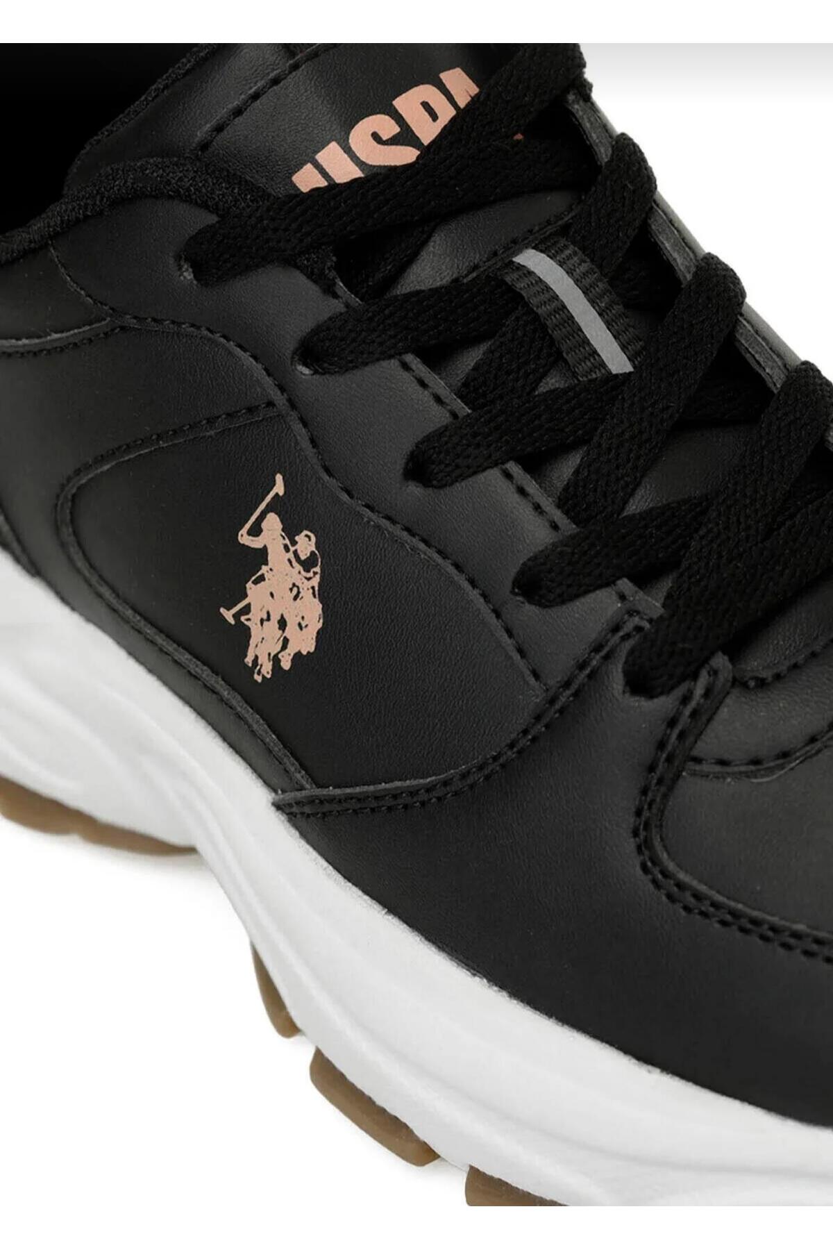 U.S. Polo Assn. Sorley 5Pr Siyah Kadın Sneaker A102032290 görsel 4