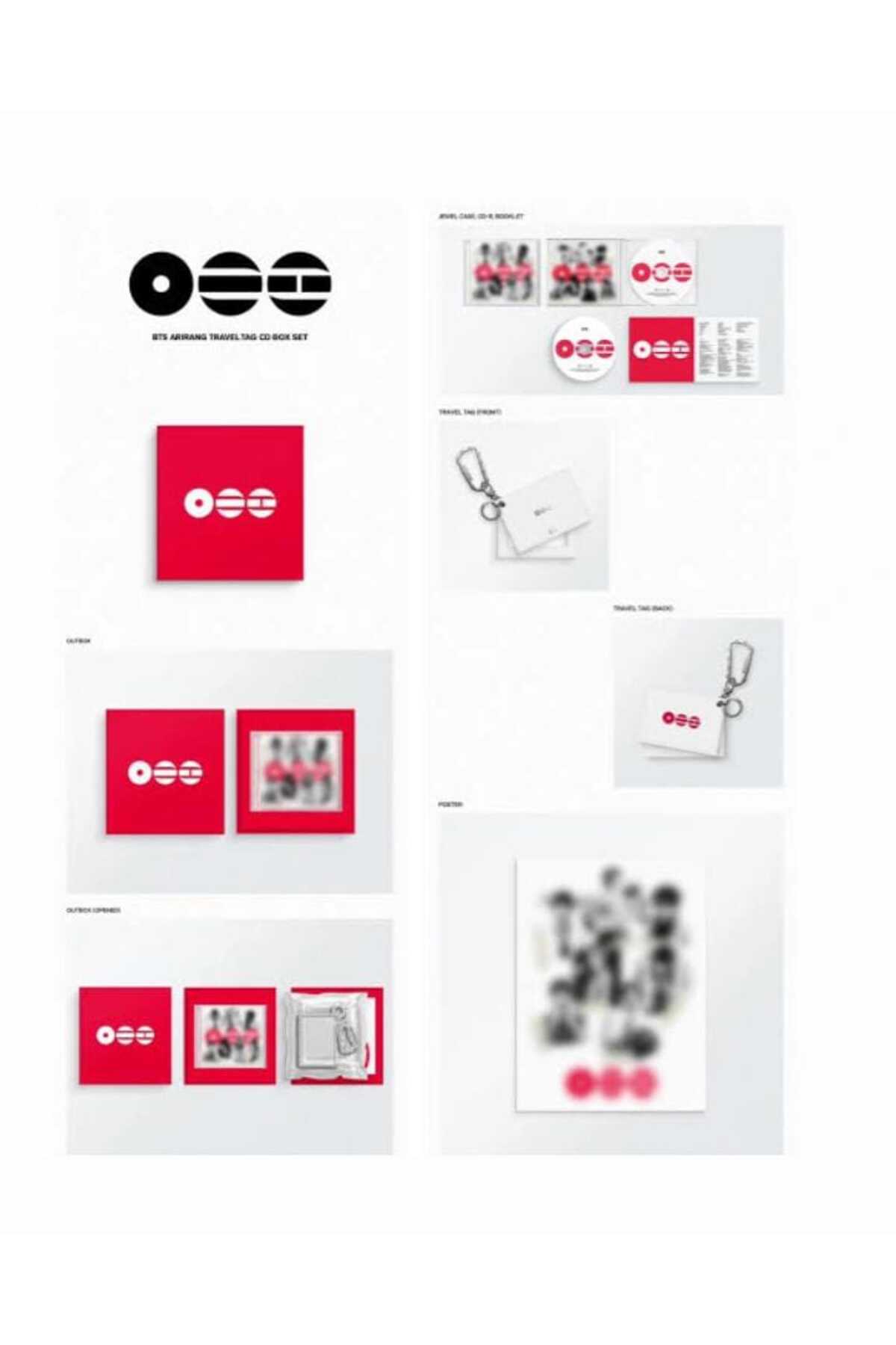 tays store BTS - Arirang Travel Tag Box Set - Fiyatı, Yorumları
