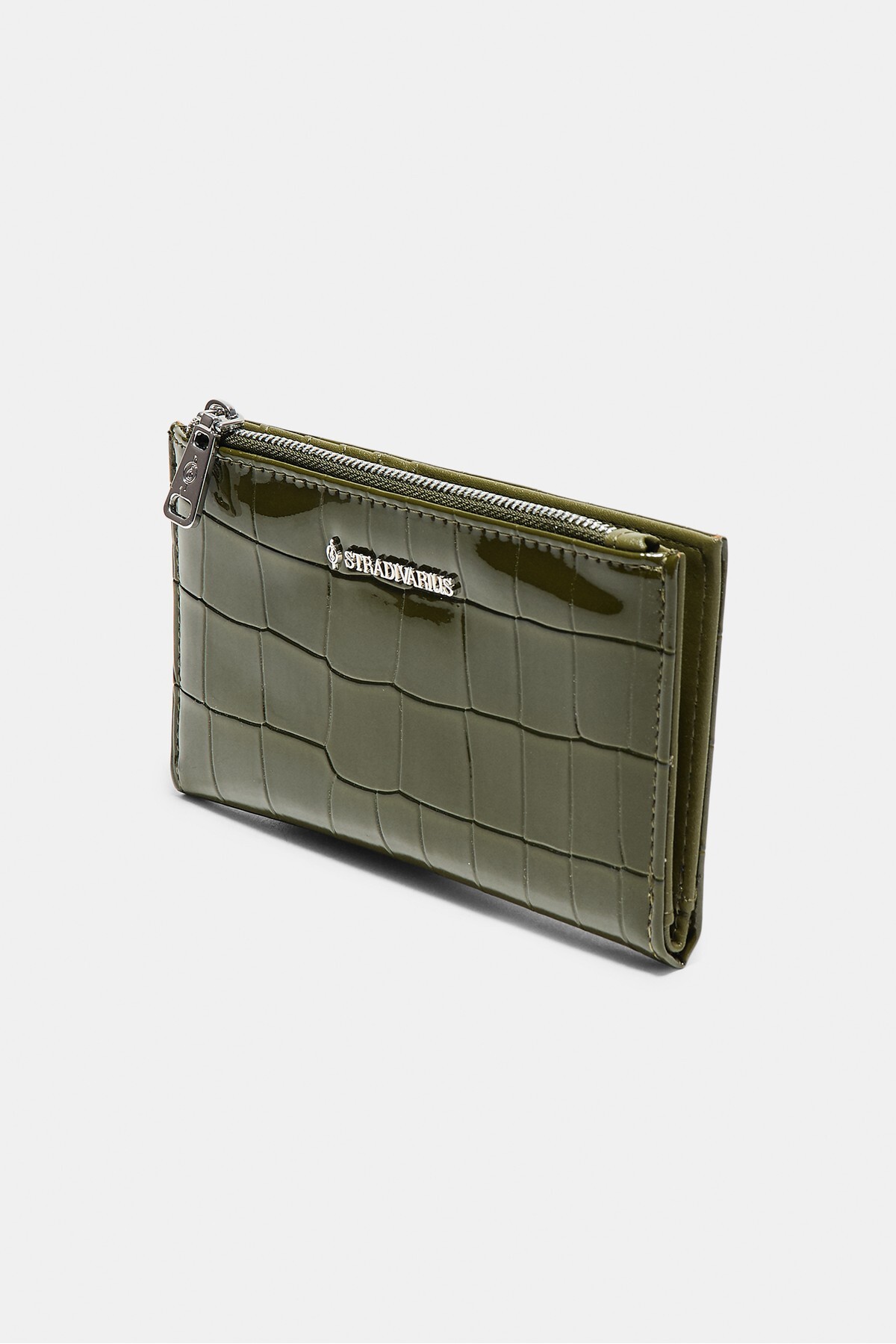 Stradivarius Basic fermuarlı cüzdan görsel 3