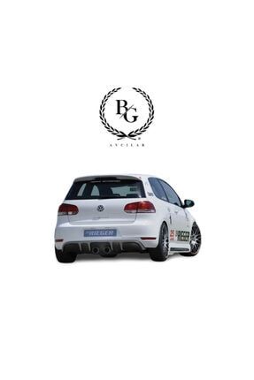 Volkswagen Golf 6 R Difüzör Parlak Siyah A Kalite (plastik) bg8090898987