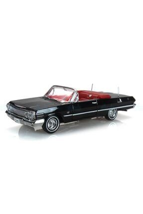1:24 Ölçek 1963 Chevrolet Impala Siyah*2021 2020-3358