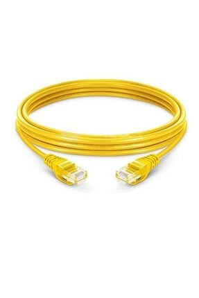 30 Metre Cat6 Ethernet,internet Kablosu Rj45 Sarı SARI007