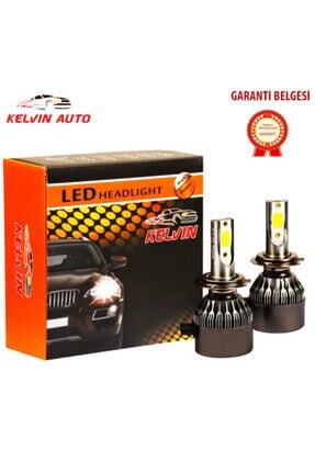 kelvin auto kelvin h7 led xenon far ampul simsek etkili beyaz guclu far fiyati yorumlari trendyol
