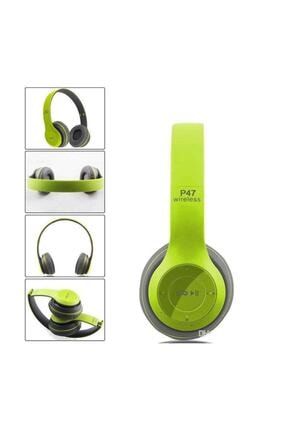 Yeşil P47 Bluetooth Kulaklık 5.0+edr P47-YEŞİL