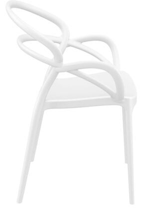 Beyaz Mila Koltuk Sandalye 085BEYAZ